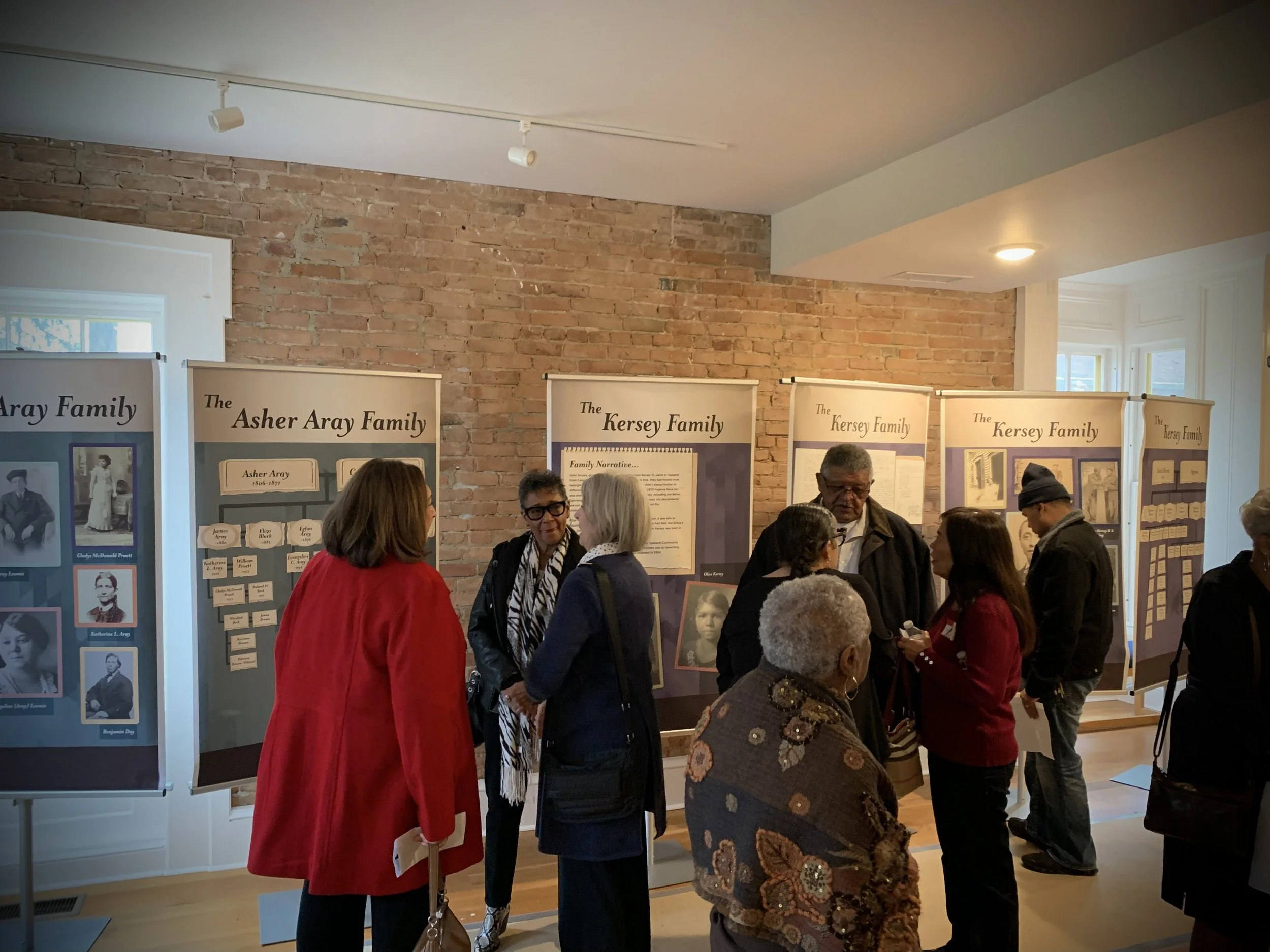 Family Foundations Exhibition Opening