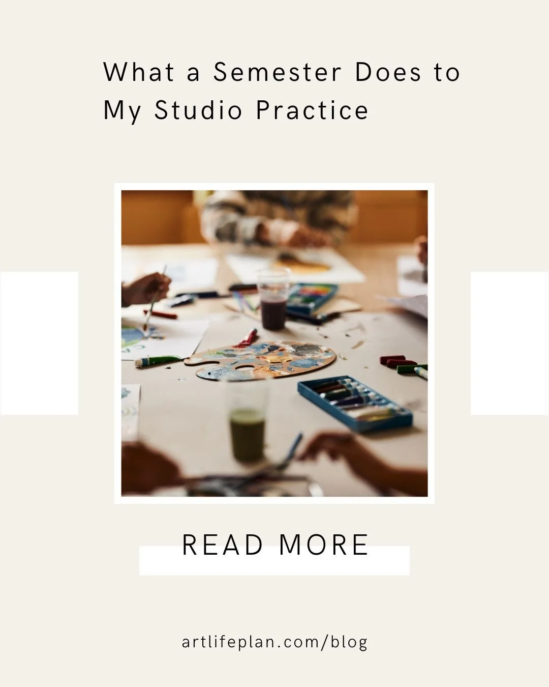 What a Semester Does to My Studio Practice