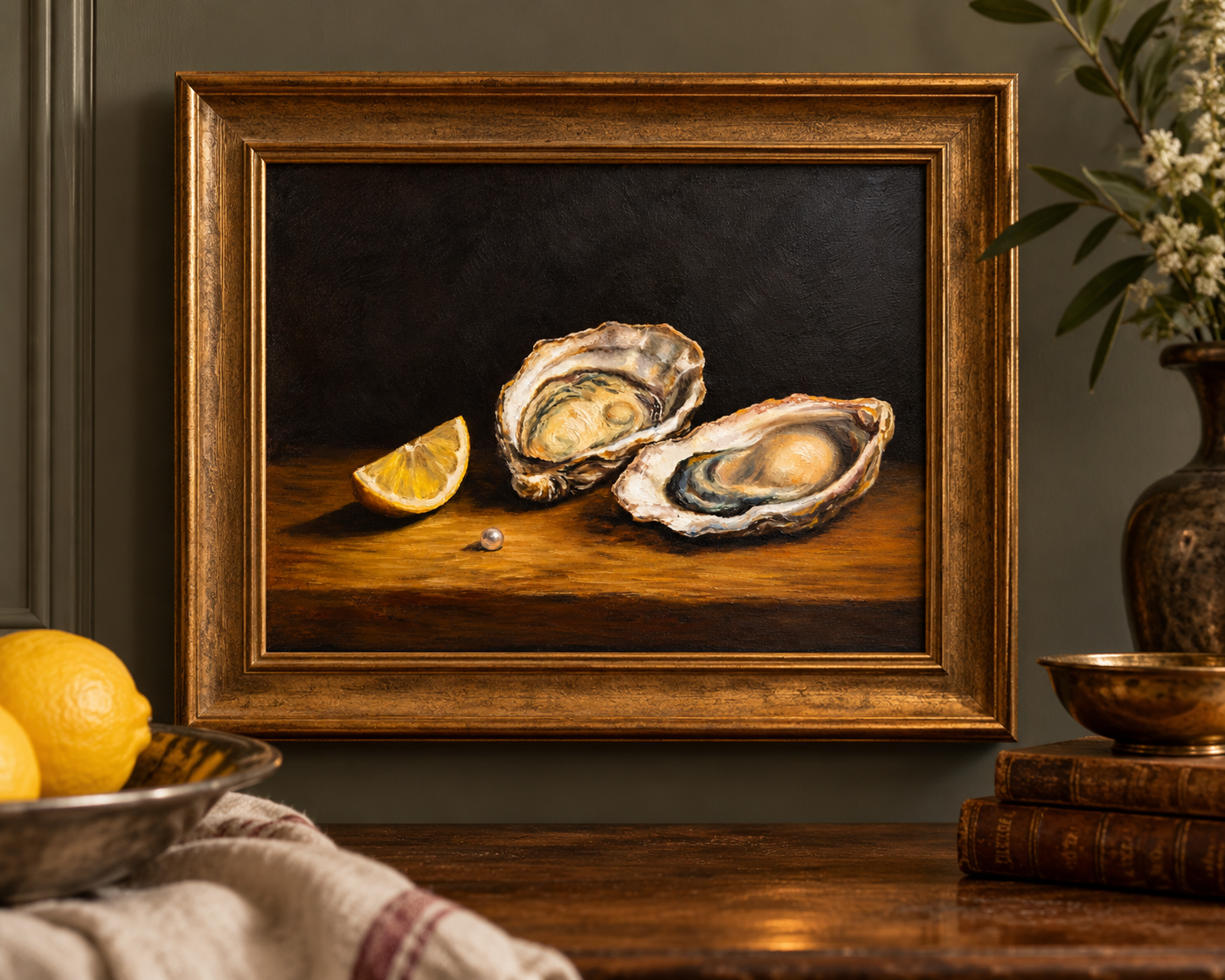 Half Shell, Whole Story | 8"x10" | Oil on Panel | 2026 | Available