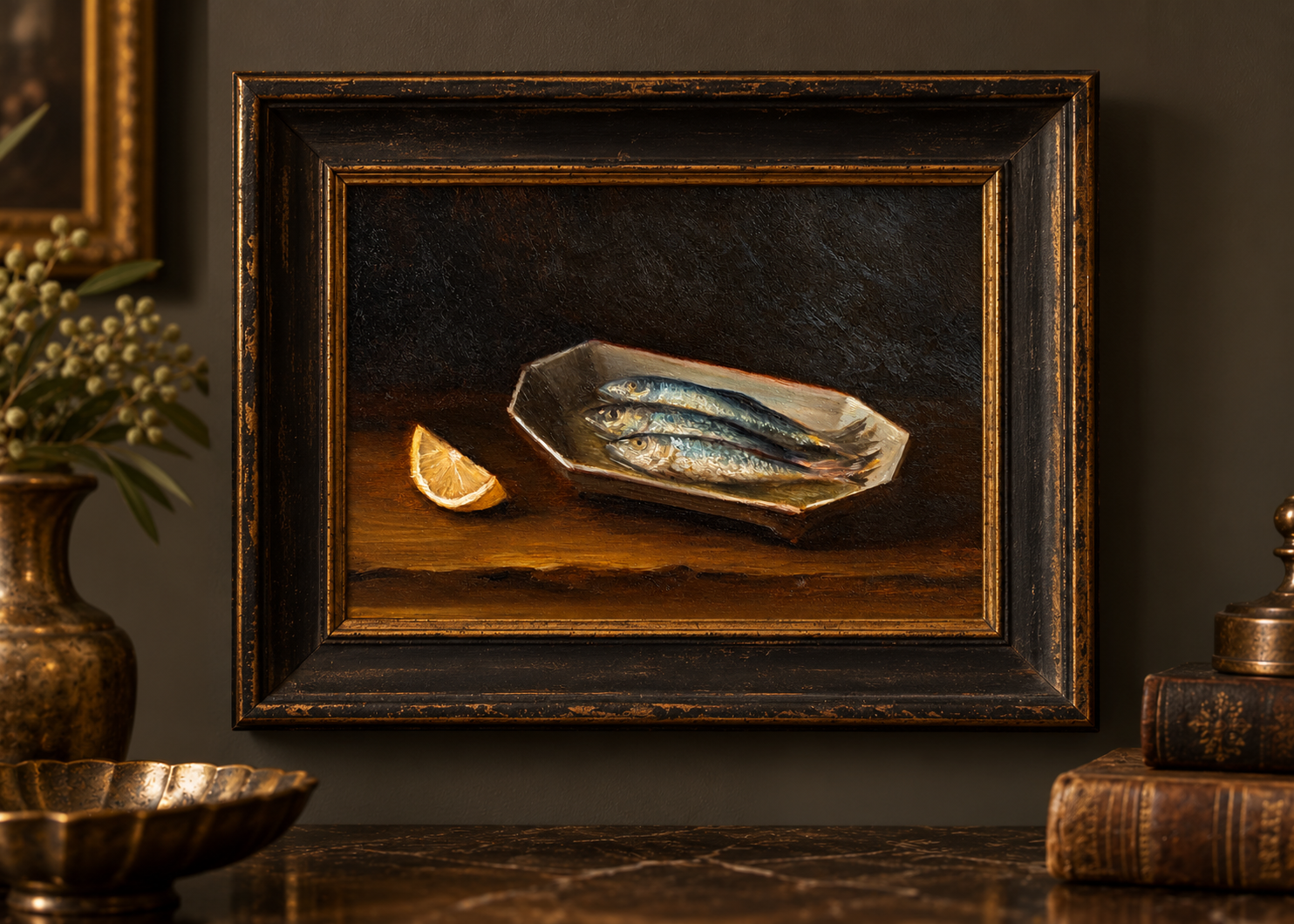 Sardines | 5"x7" | Oil on Panel | 2026 | Available