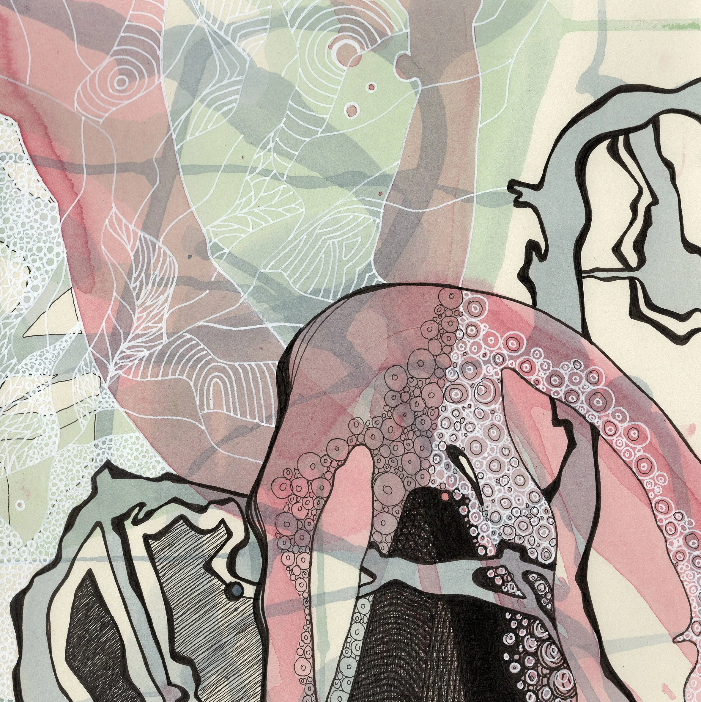 INTERSECT 14   |   ink, watercolor, paper