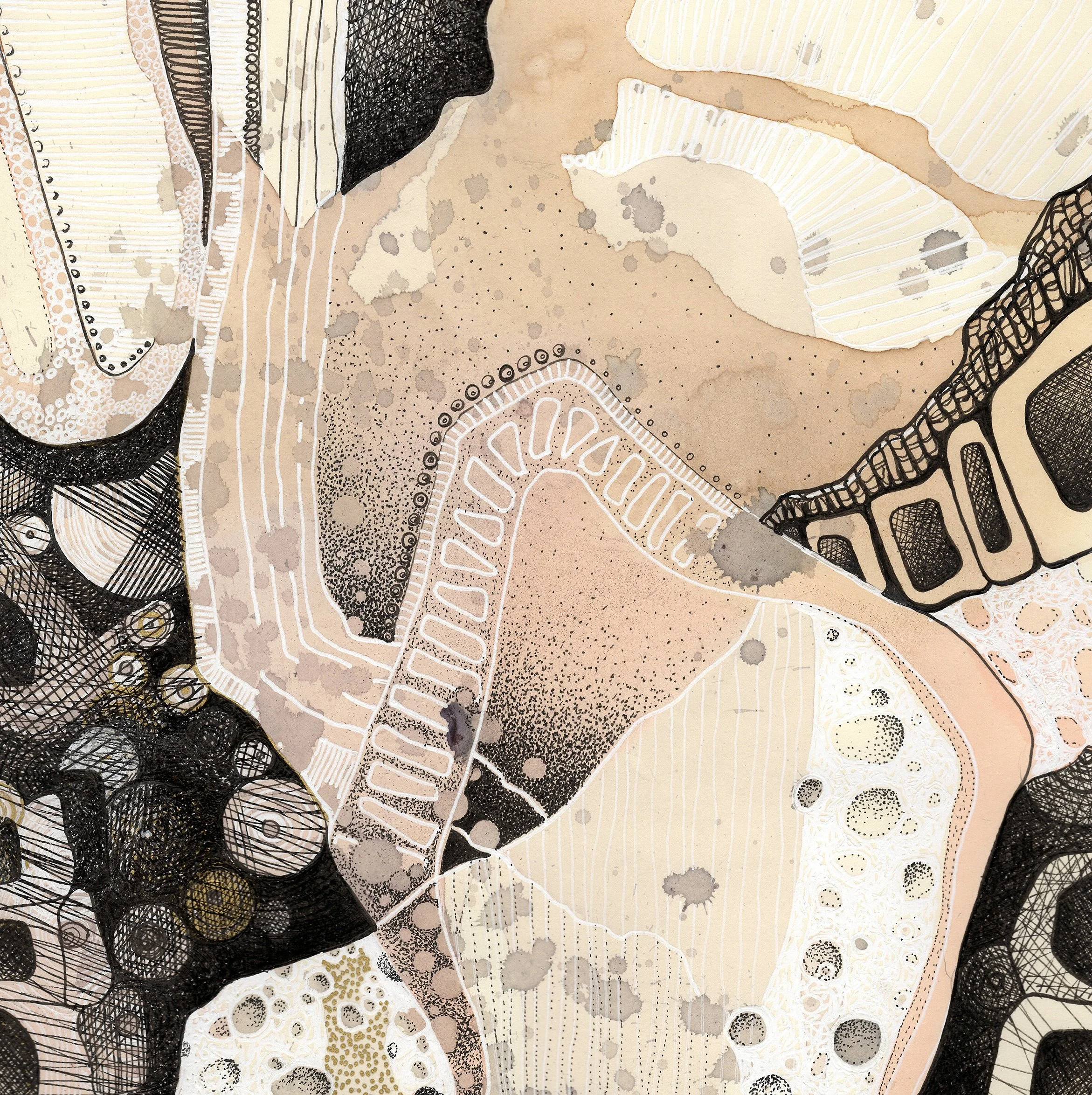 INTERSECT 8   |   ink, watercolor, paper