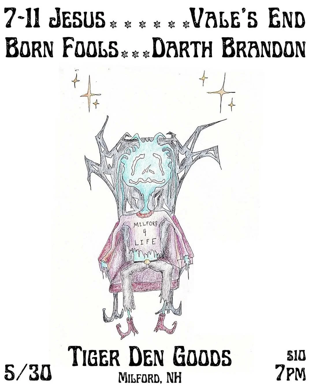 7/11 Jesus | Vale's End | Born Fools | Darth Brandon