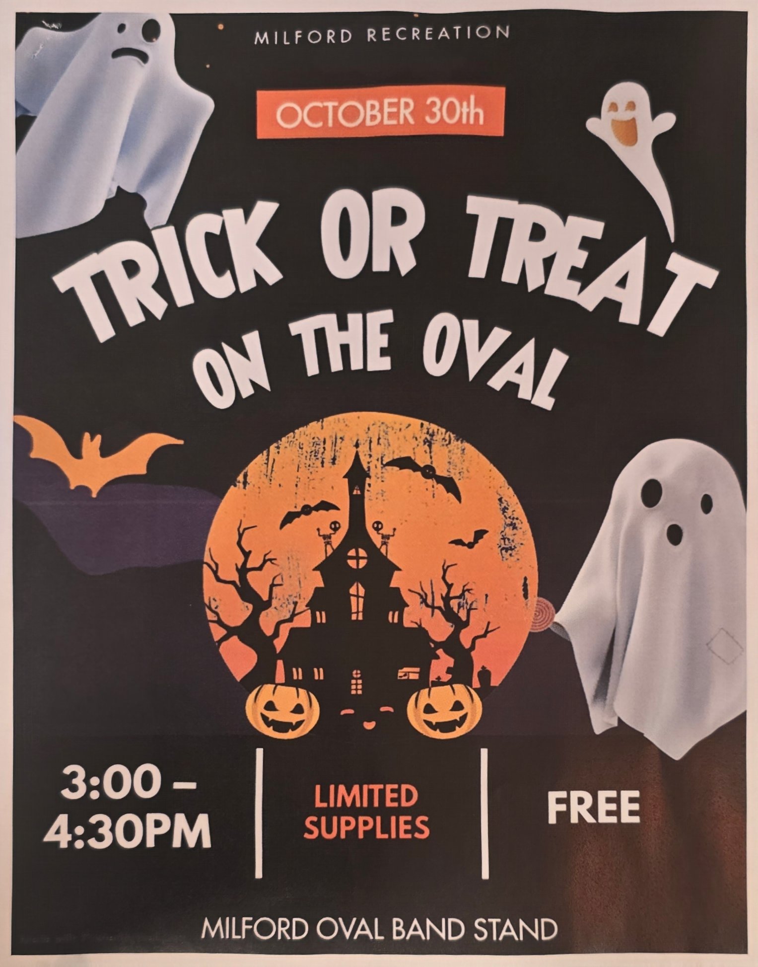 Tick-Or-Treat on the Oval 