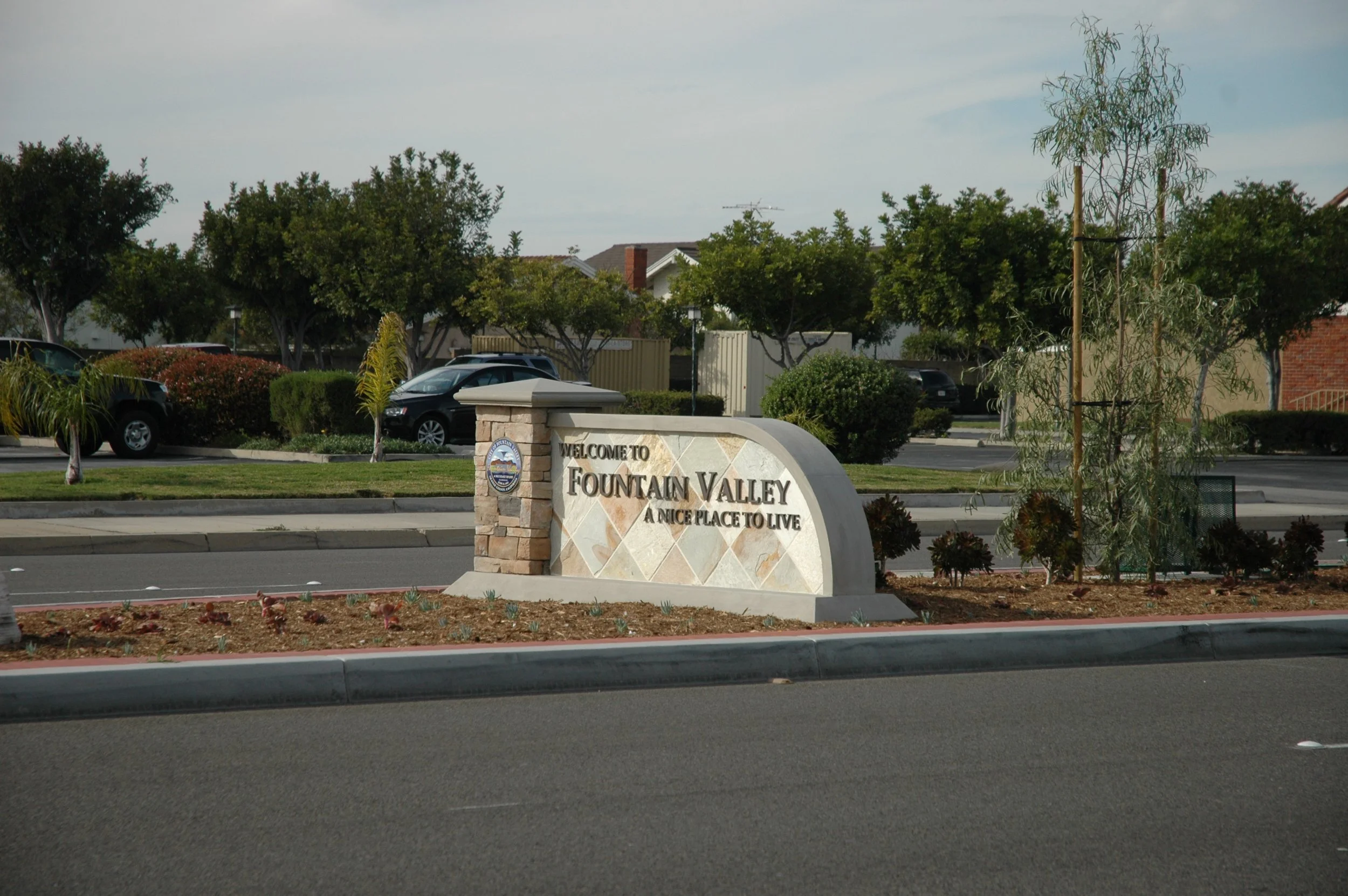 SLATER AVENUE MEDIANS