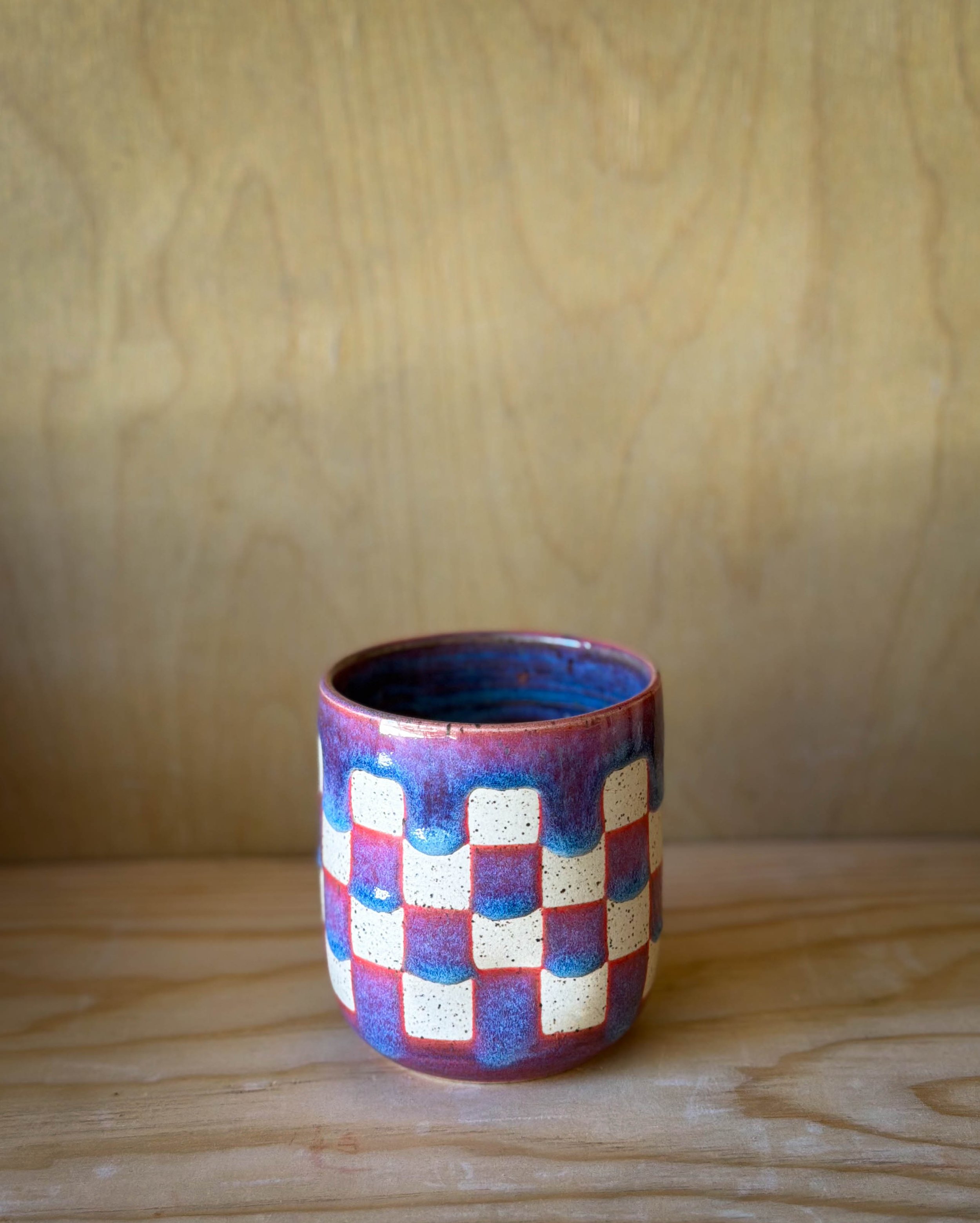 Melted Checker Grippy