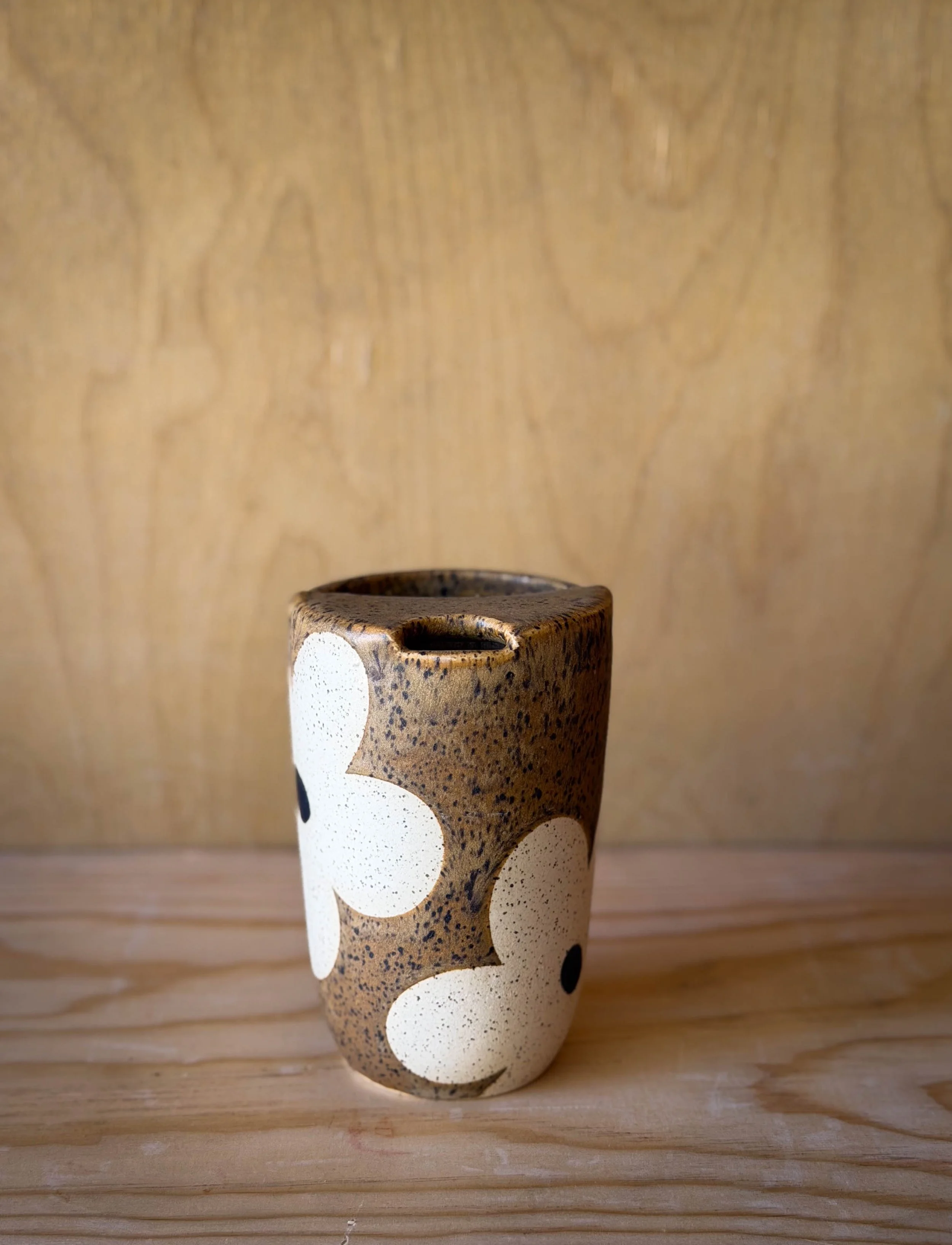 Big Flower Travel Mug