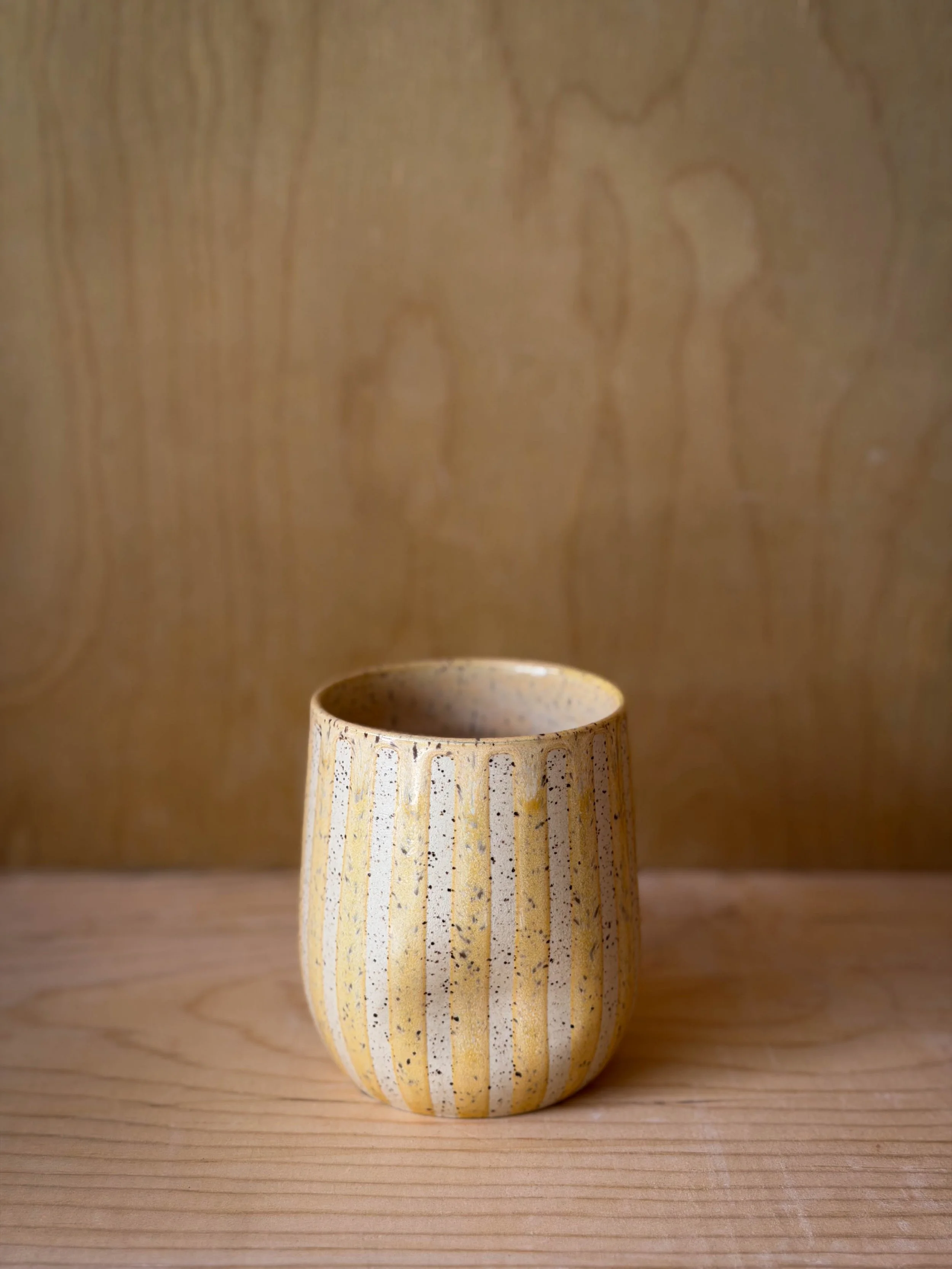 Lemon Sandy Stripes