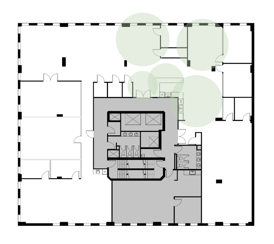 entrance + waiting area