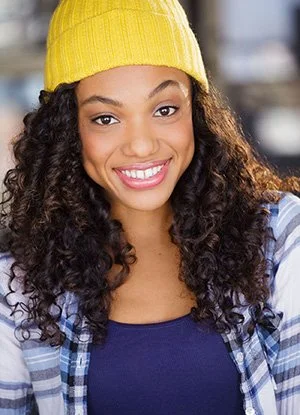 Colorful commercial acting headshot