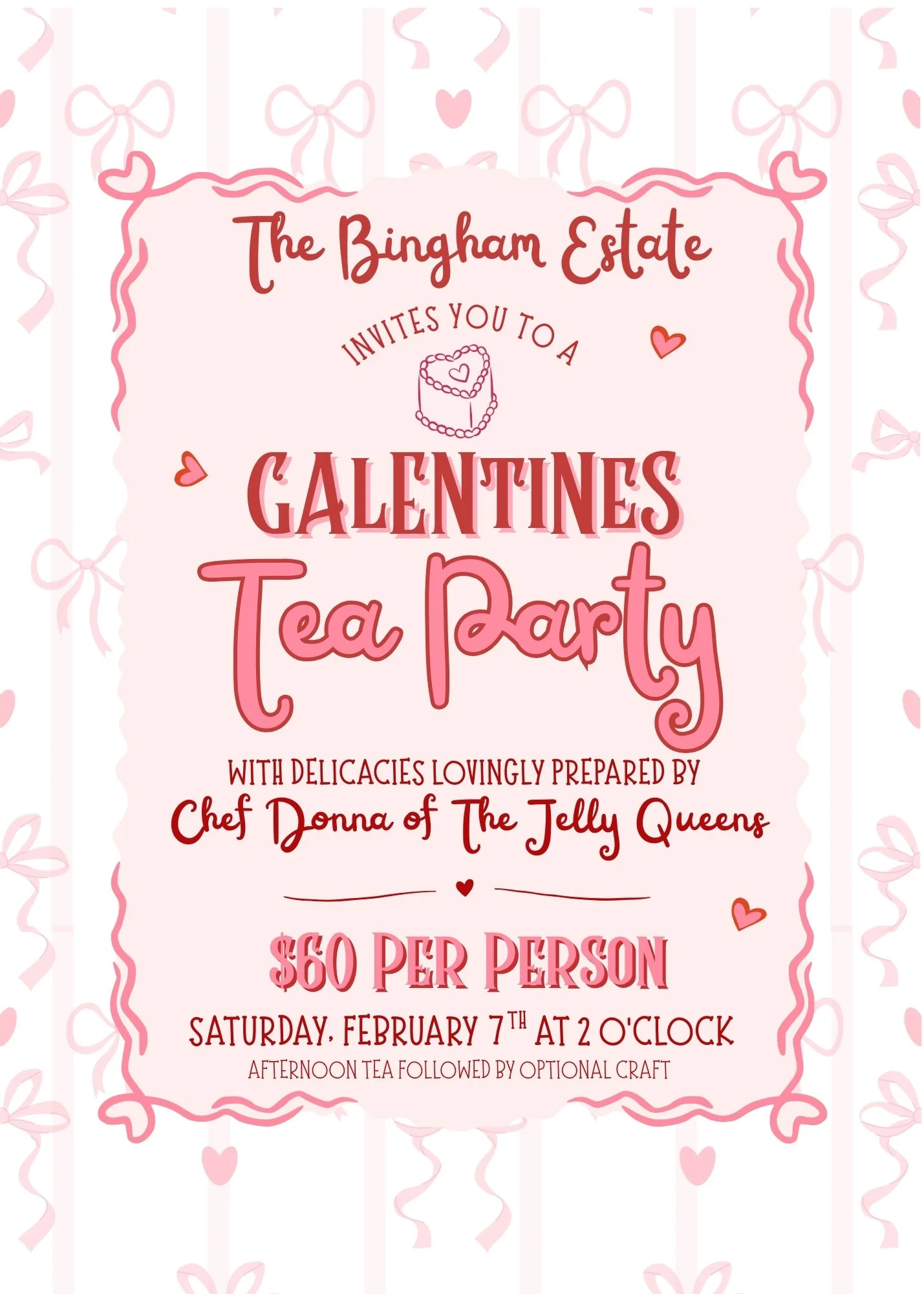 Galentines Tea Party - February 7th