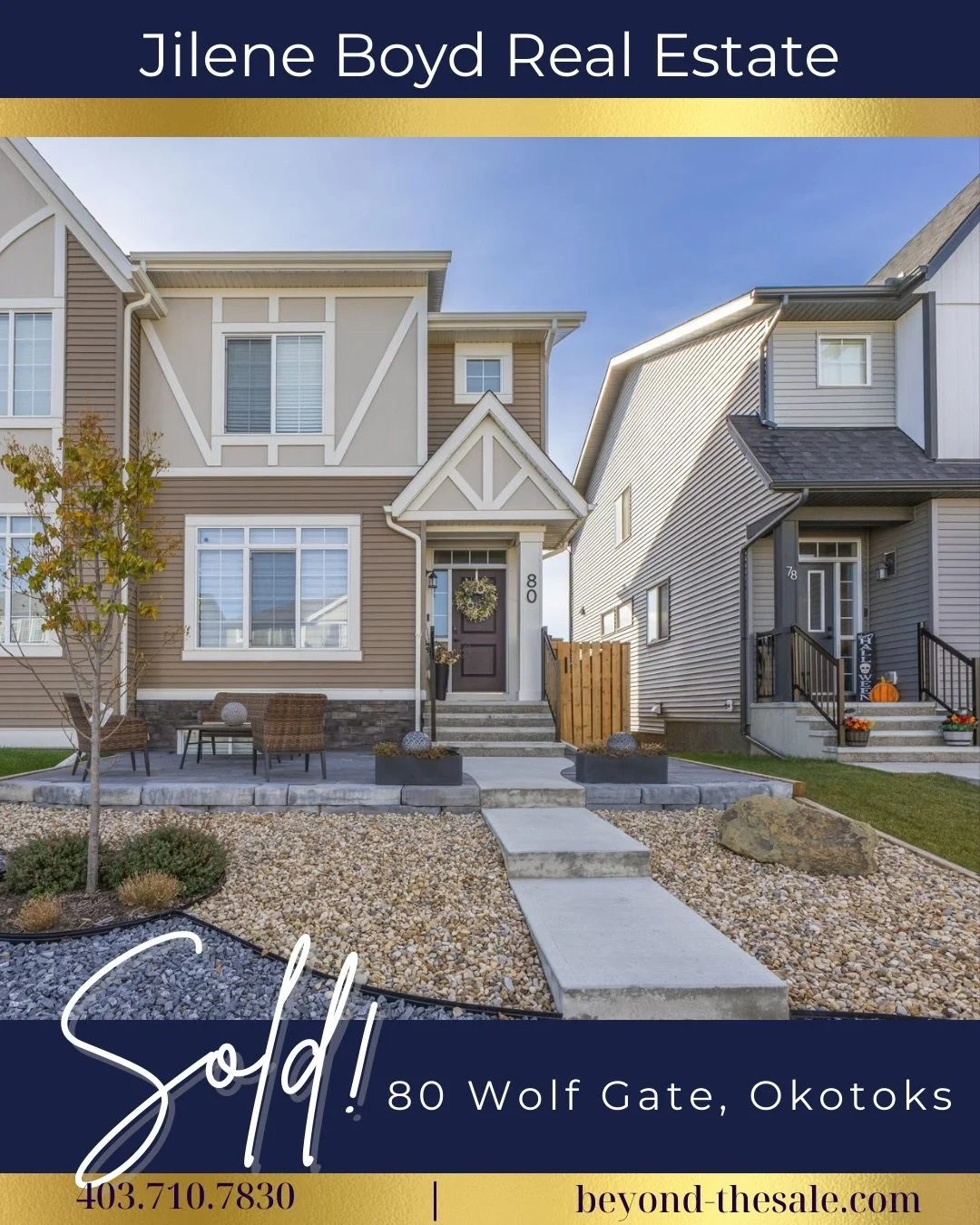 SOLD! - in Okotoks

Big congratulations to my sellers on a quick and smooth sale. Their beautiful home caught many eyes and landed them a great offer. One more month until they get to enjoy their new home!!

So grateful to have now worked with these 