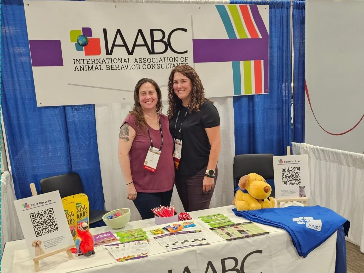 Nikki Nordick certified dog behavior consultant at an International Association of Animal Behavior Consultants conference
