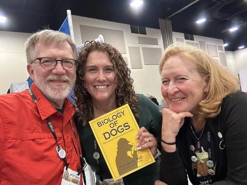 Nikki Nordick certified dog behavior consultant at a continuing education conference
