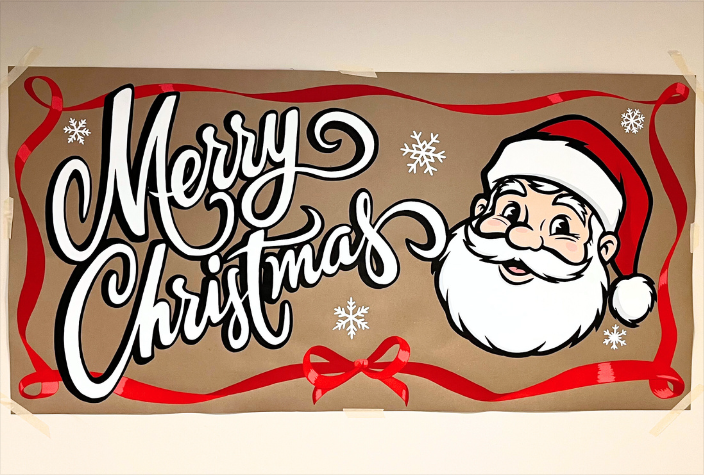 6ft Christmas Banner