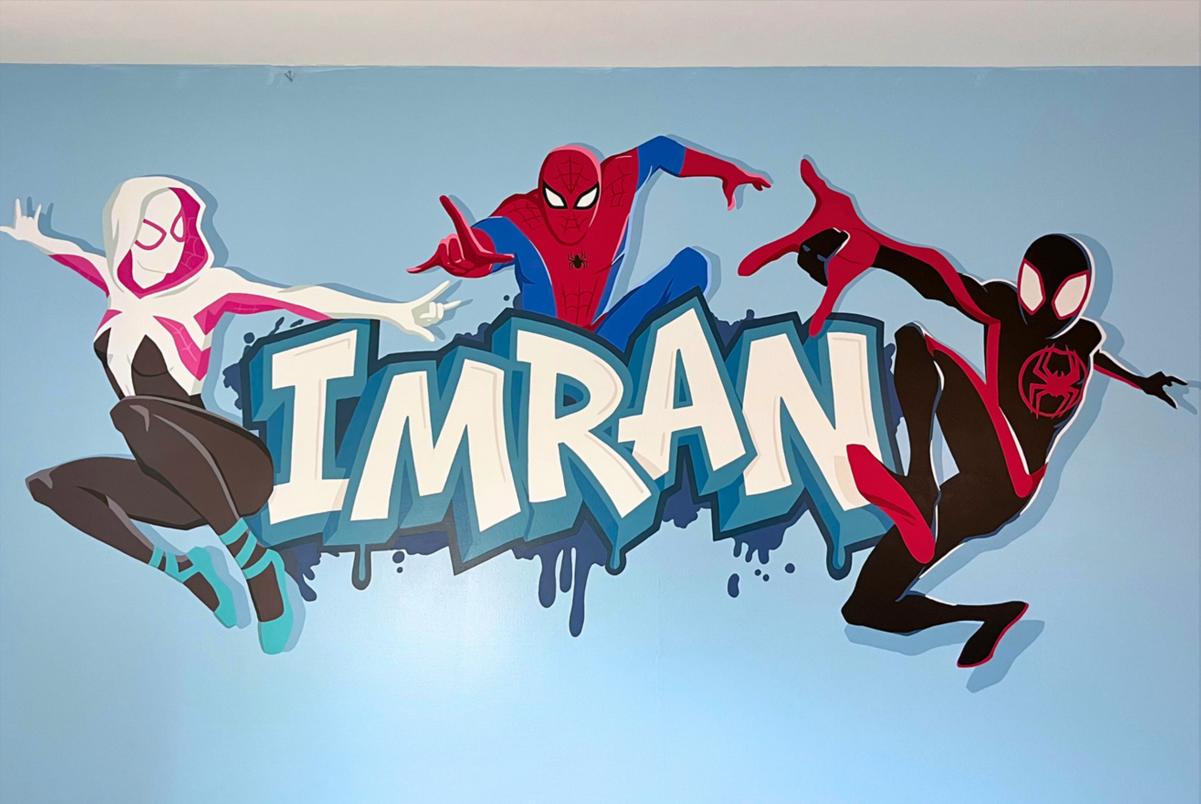 Spider Man Mural