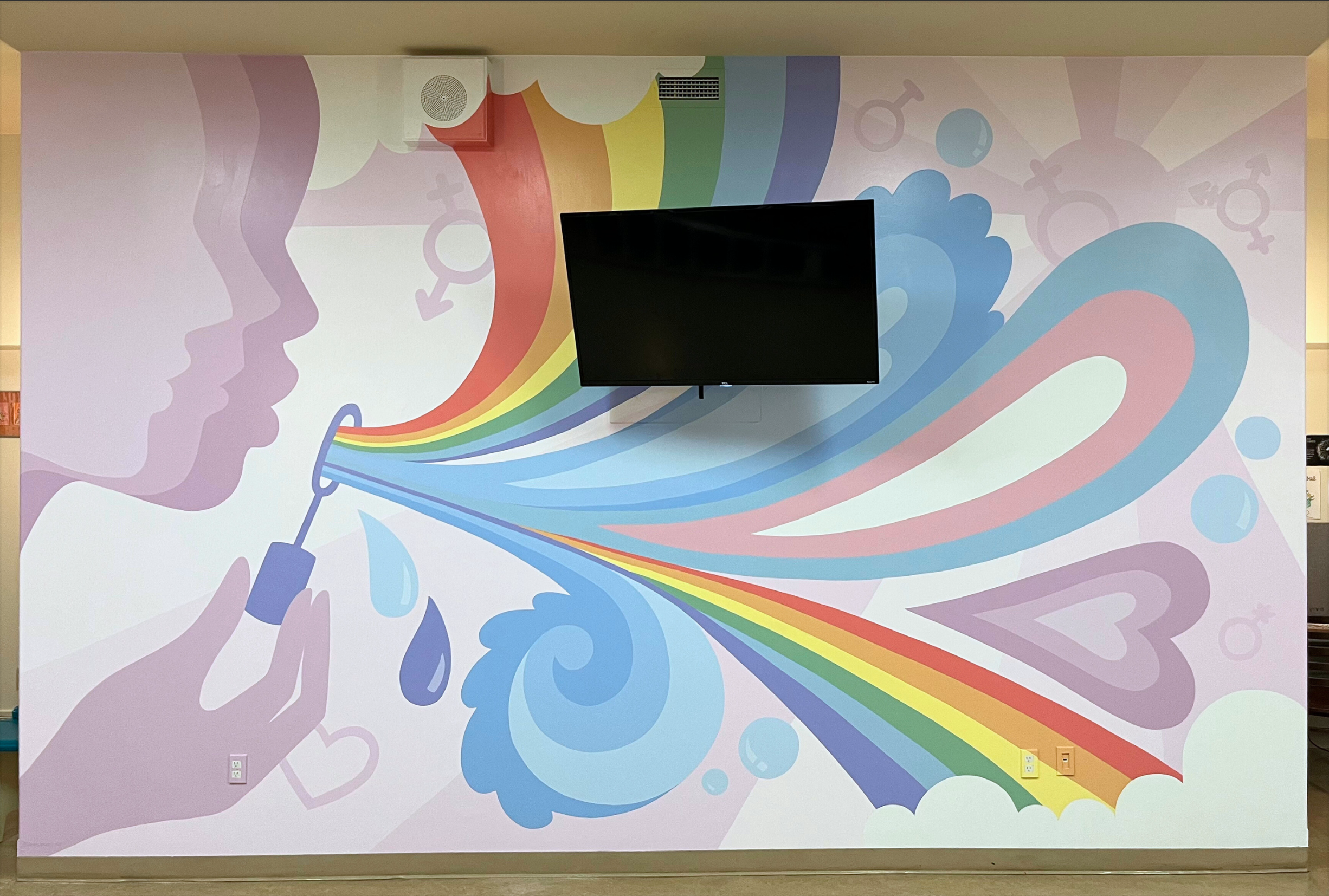 Hiatus House Mural