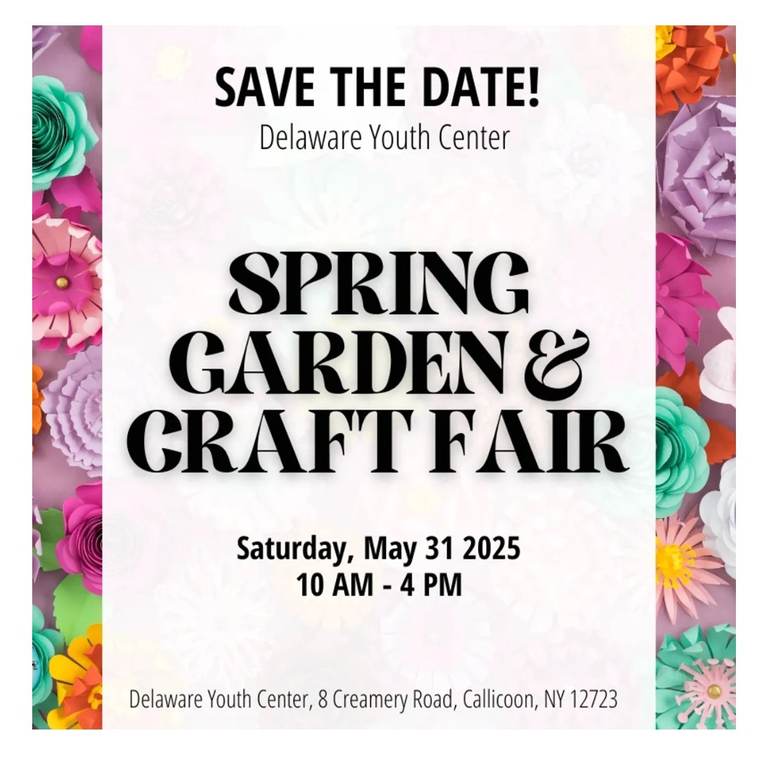 Spring Garden & Craft Fair