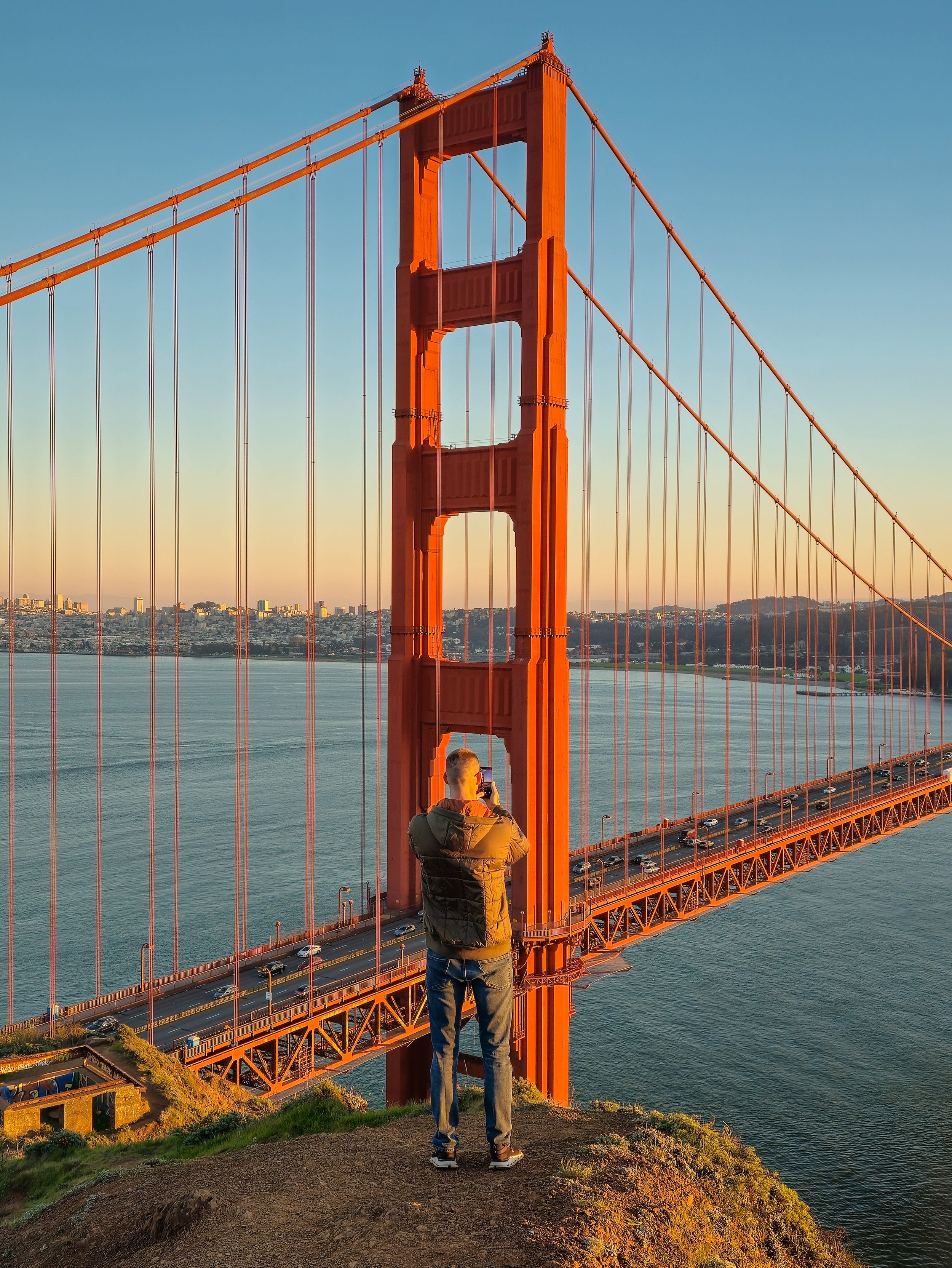 asenseofhuber at Golden Gate Bridge