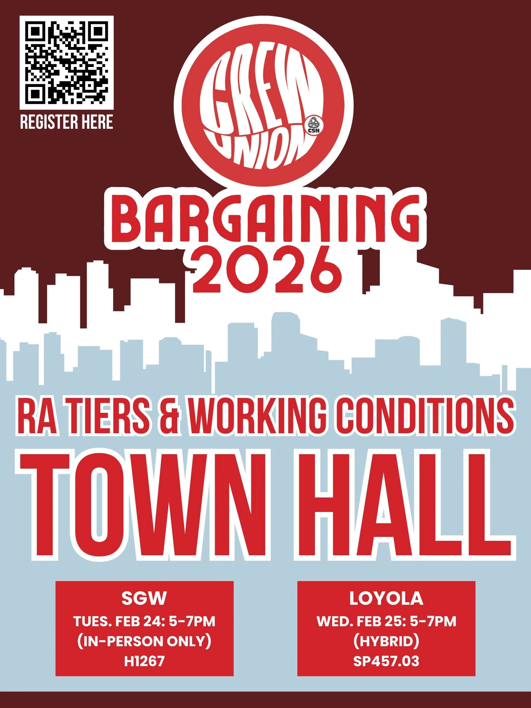 Bargaining Town Hall