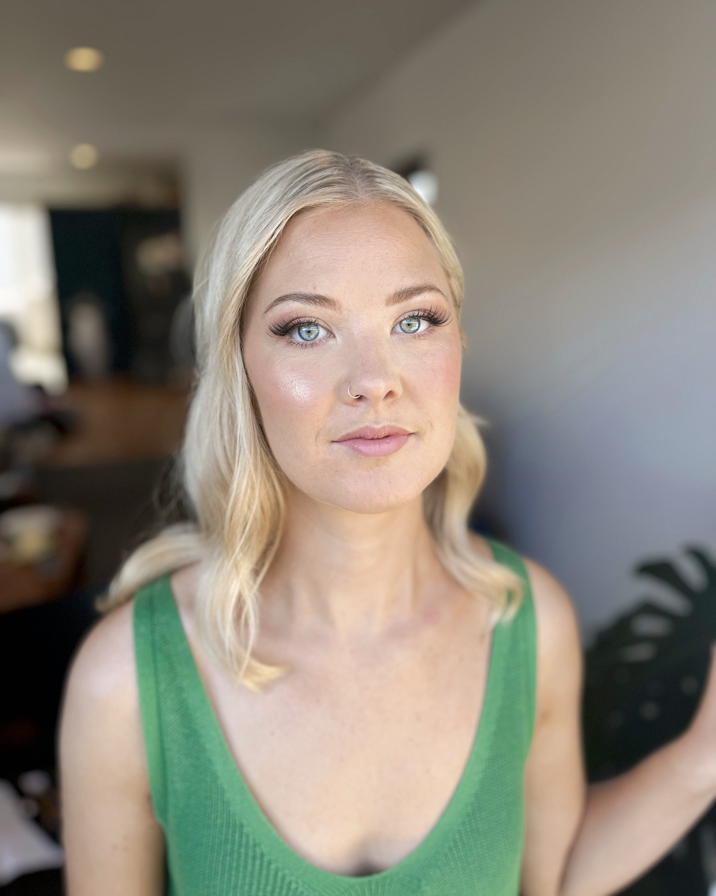 Soft glam makeup