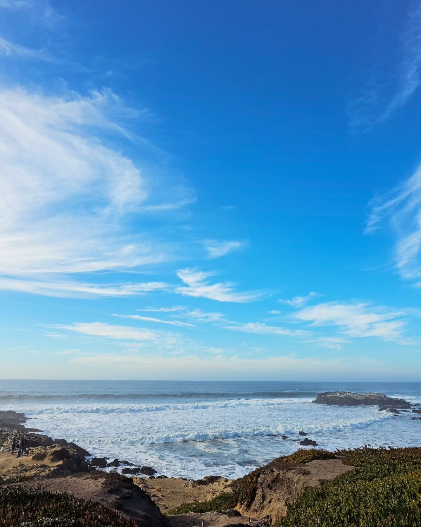 Cliffside. Also, last photo 🔍&mdash;would you take the plunge?
⠀
⠀
⠀
#withgalaxy #s23ultra #pescadero