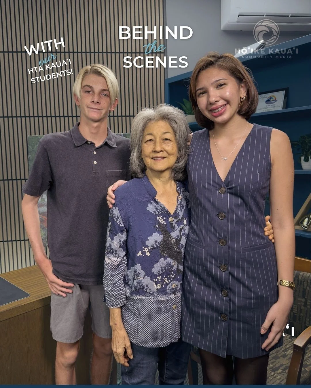 We&rsquo;re happy to have @htacharter students once a month to explore filmmaking and for the first time time they had an interview from the Lawai International Center! 

Mahalo @htacharter !!!