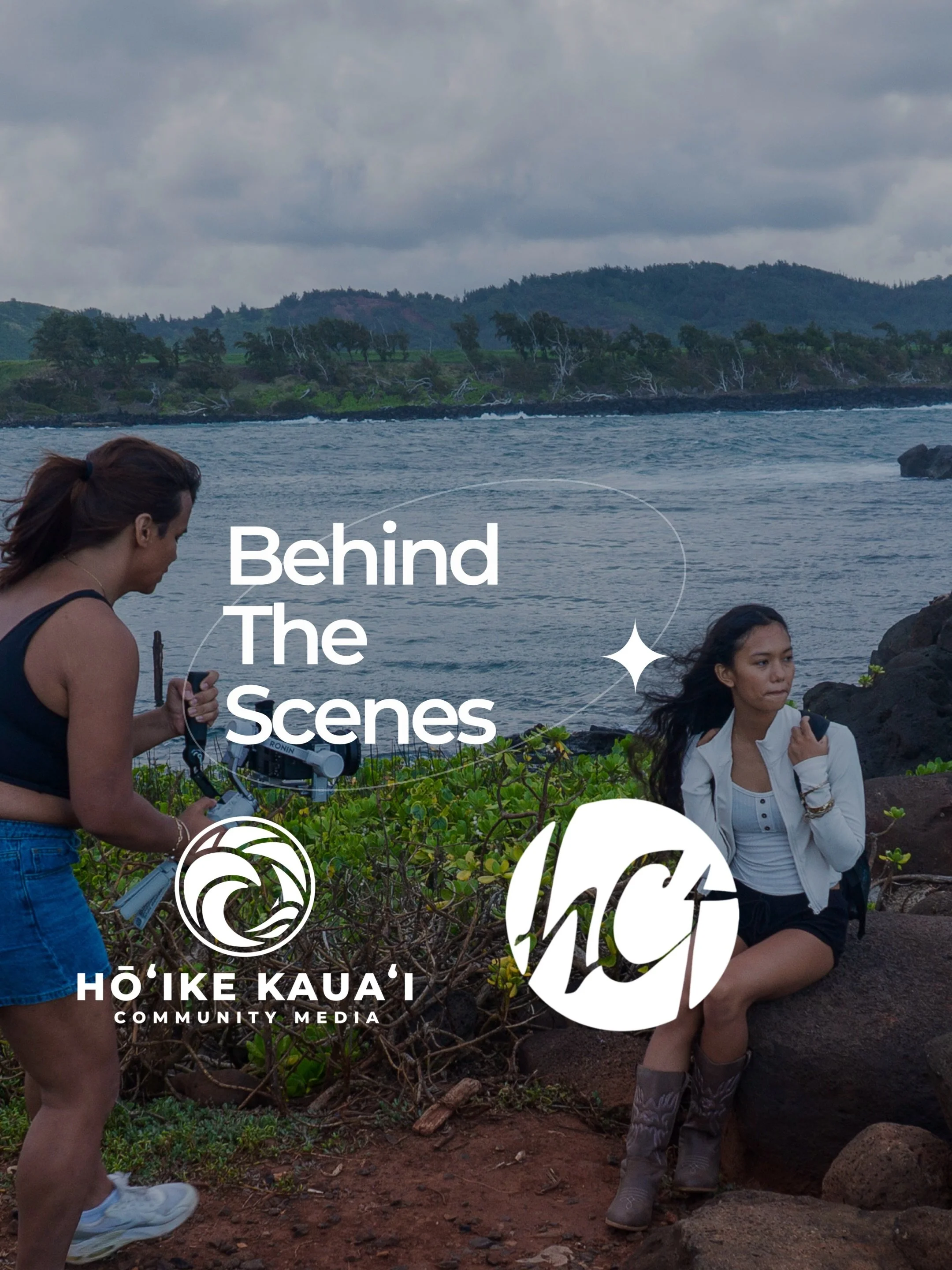 A little behind the scenes of what community media can look like 🎬💛

At Hō&lsquo;ike, it&rsquo;s not just about creating a finished video &mdash; it&rsquo;s about creating opportunities for young people to step onto a set, be part of the process, a