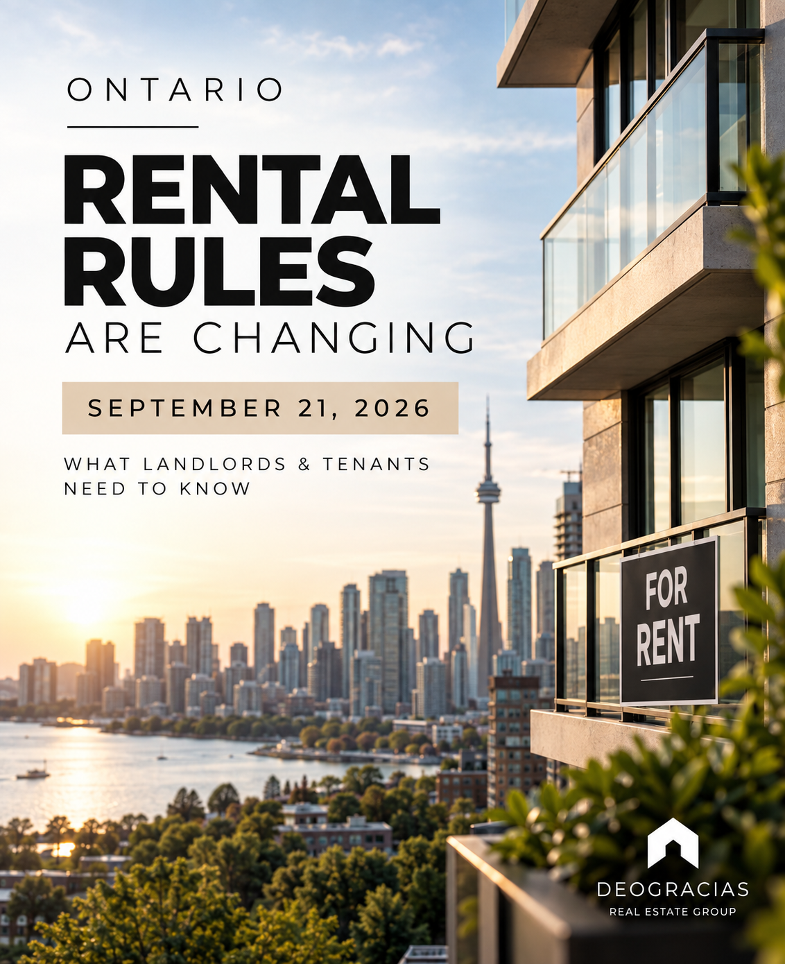 Ontario Rental Rules Are Changing September 21: What Landlords &amp; Tenants Need to Know