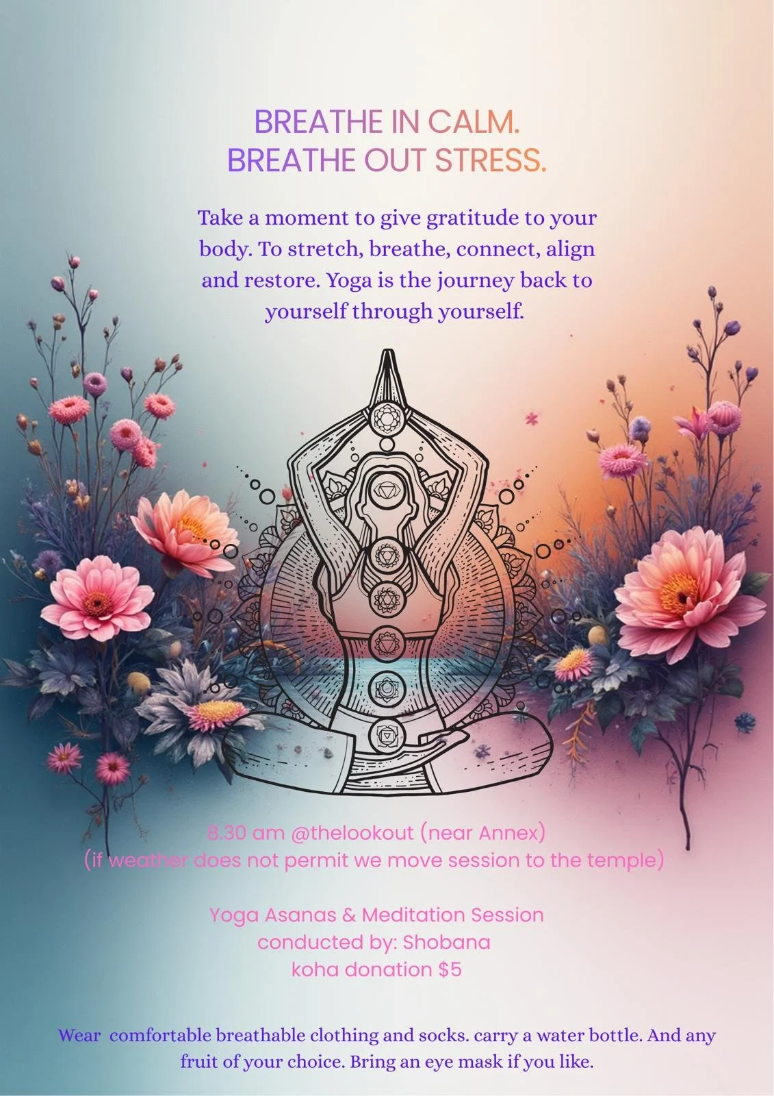 YOGA ASANAS WITH SHOBHANA