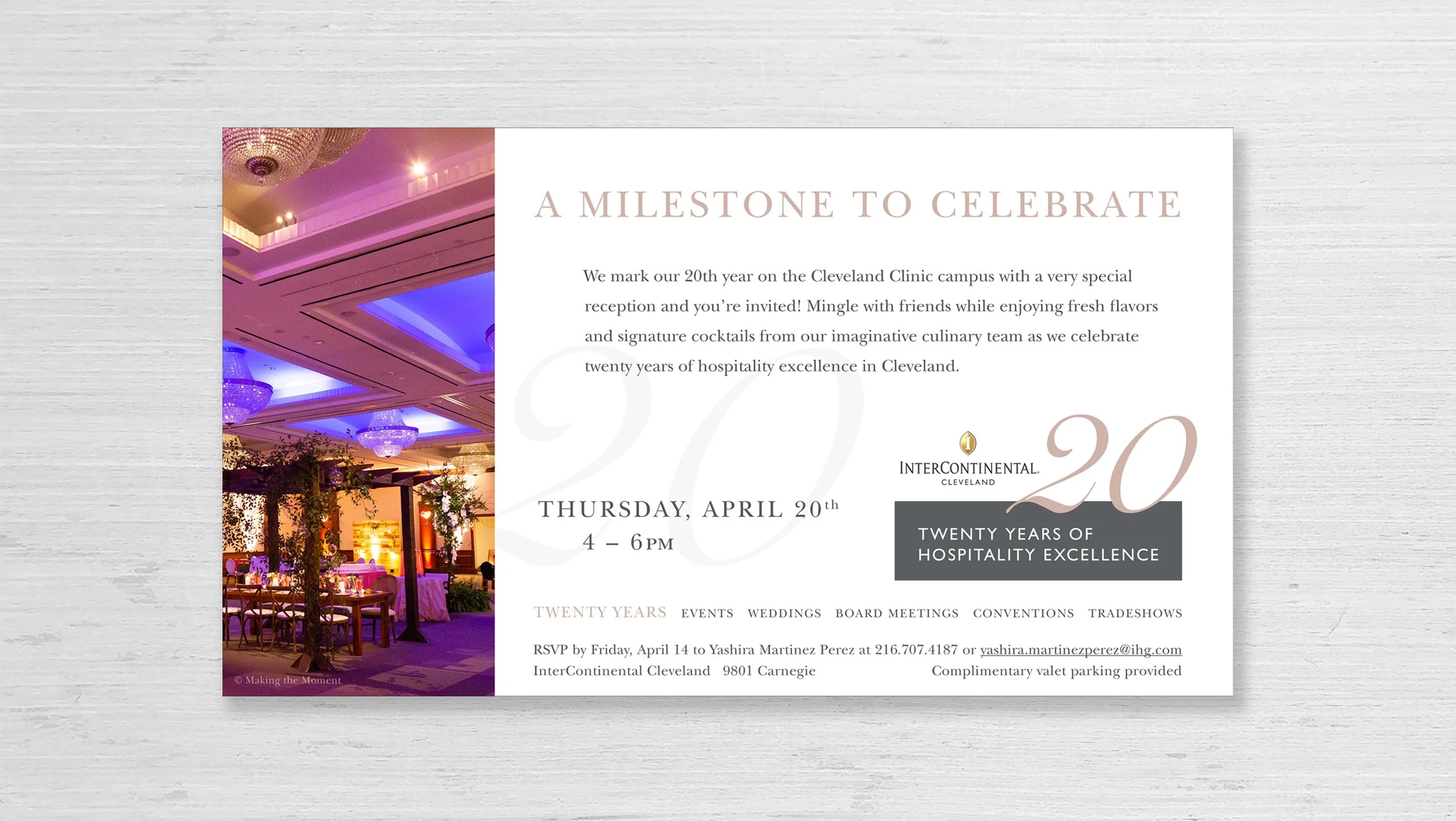 20th Anniversary Reception