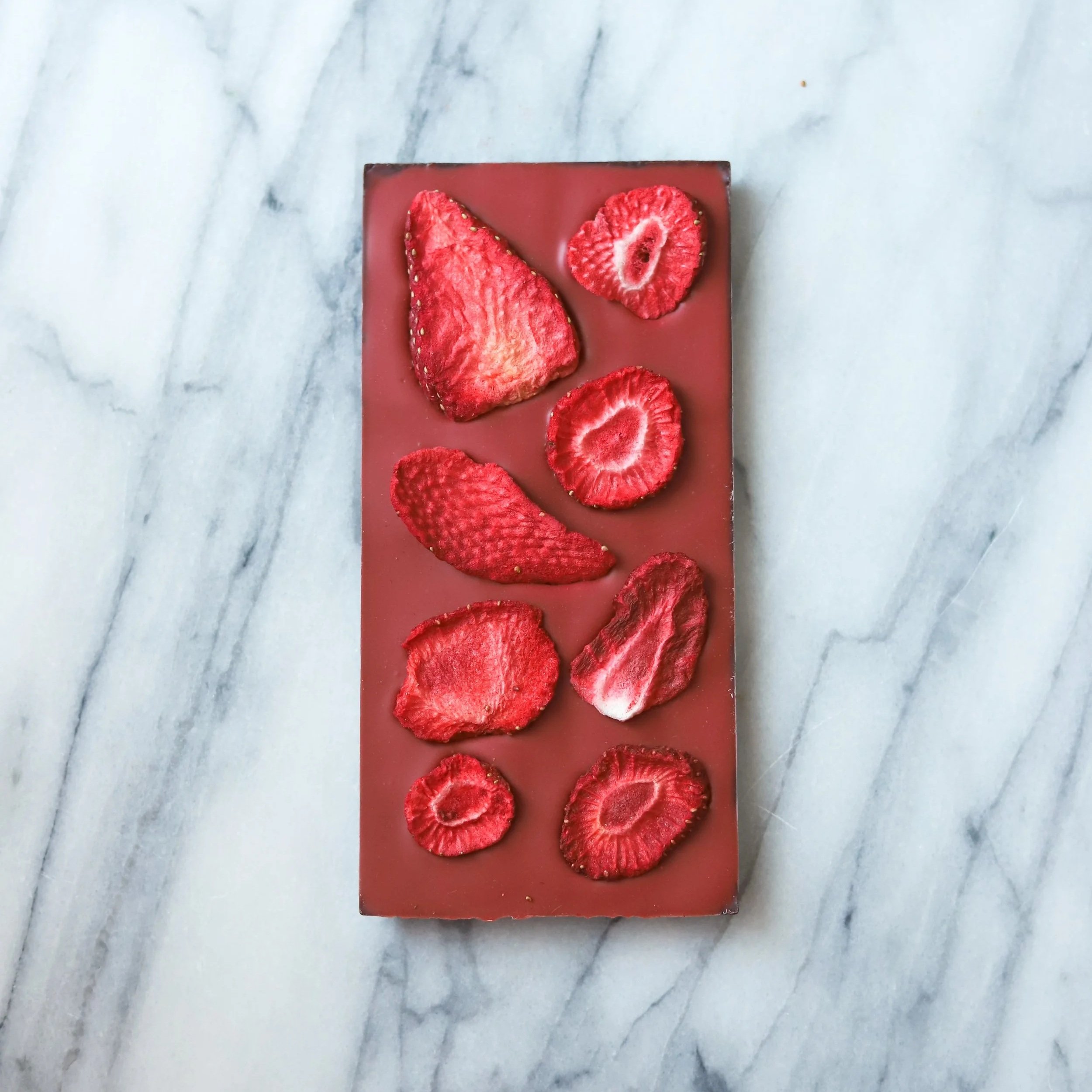 Strawberry Splendor White & Dark Chocolate Bar