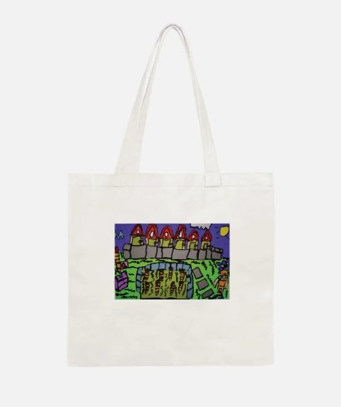 Small Tote Bag - Vege Garden