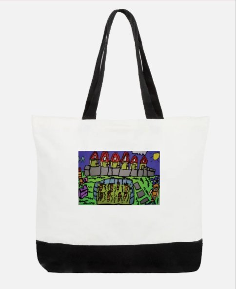 Large Tote Bag - Veg Garden