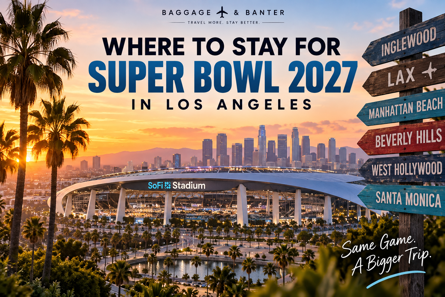 Where to Stay for Super Bowl 2027 in Los Angeles