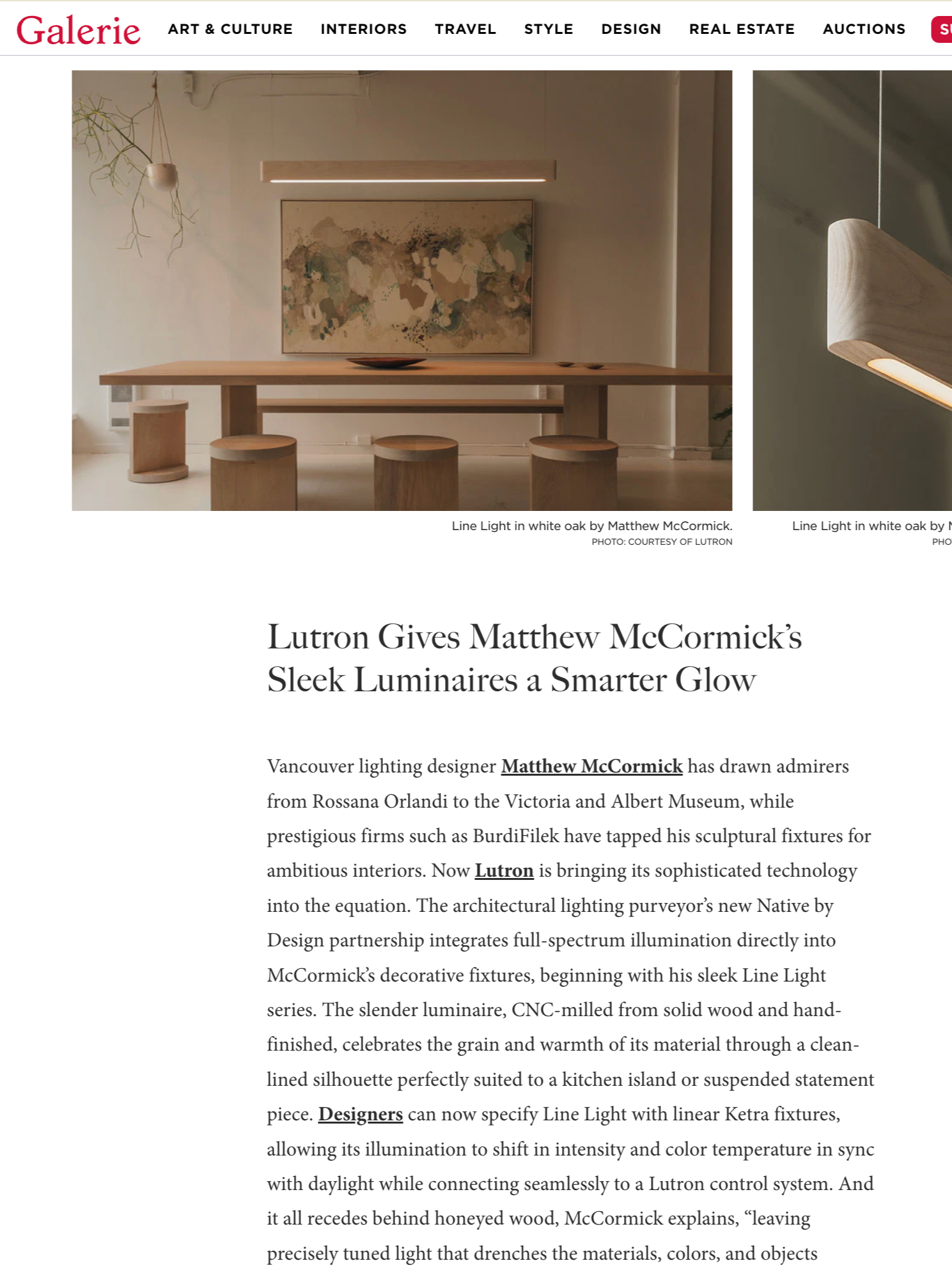 GALERIE - THE DESIGN LAUNCHES DEFINING THE MOMENT