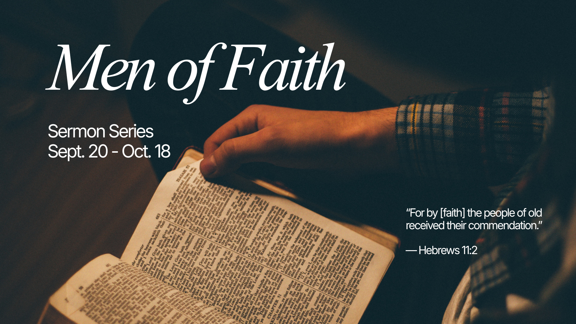 Sermon Series: Men of Faith