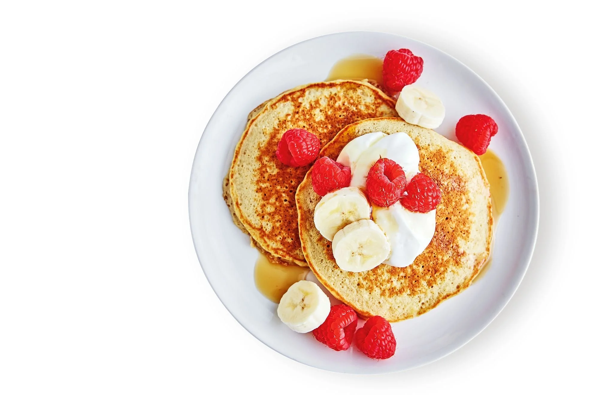 BANANA PANCAKES (GF) (DF) (400 CALS)
