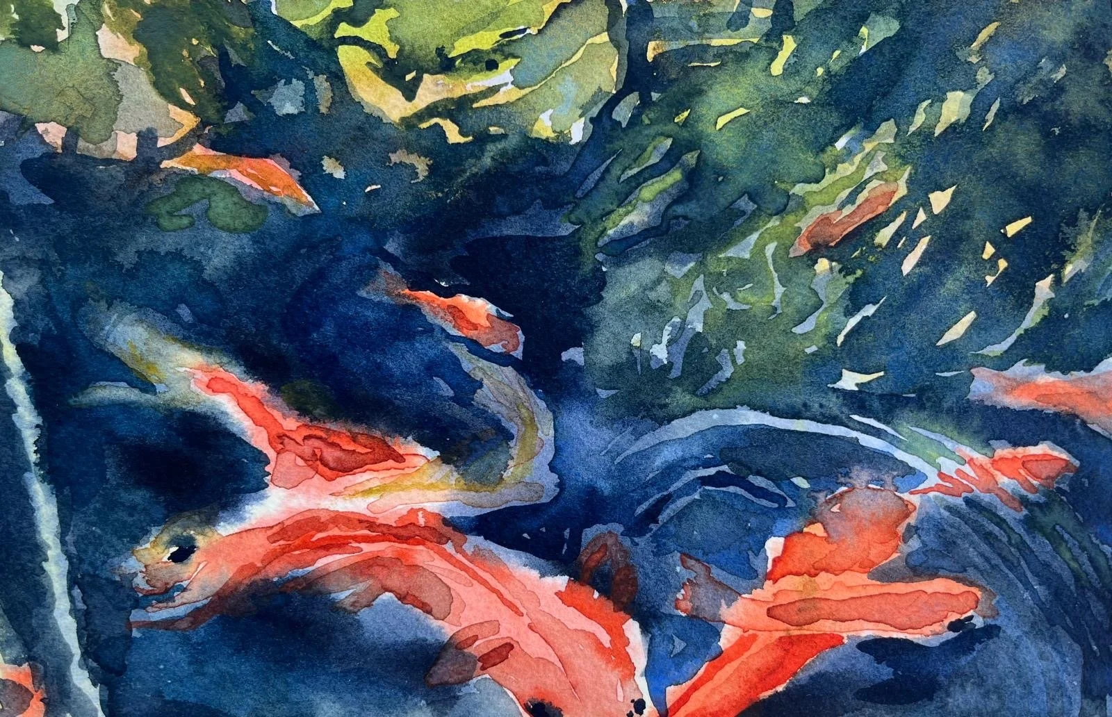 Untitled, 2025, Watercolor on paper - 8 1/2 x 5 1/2 in