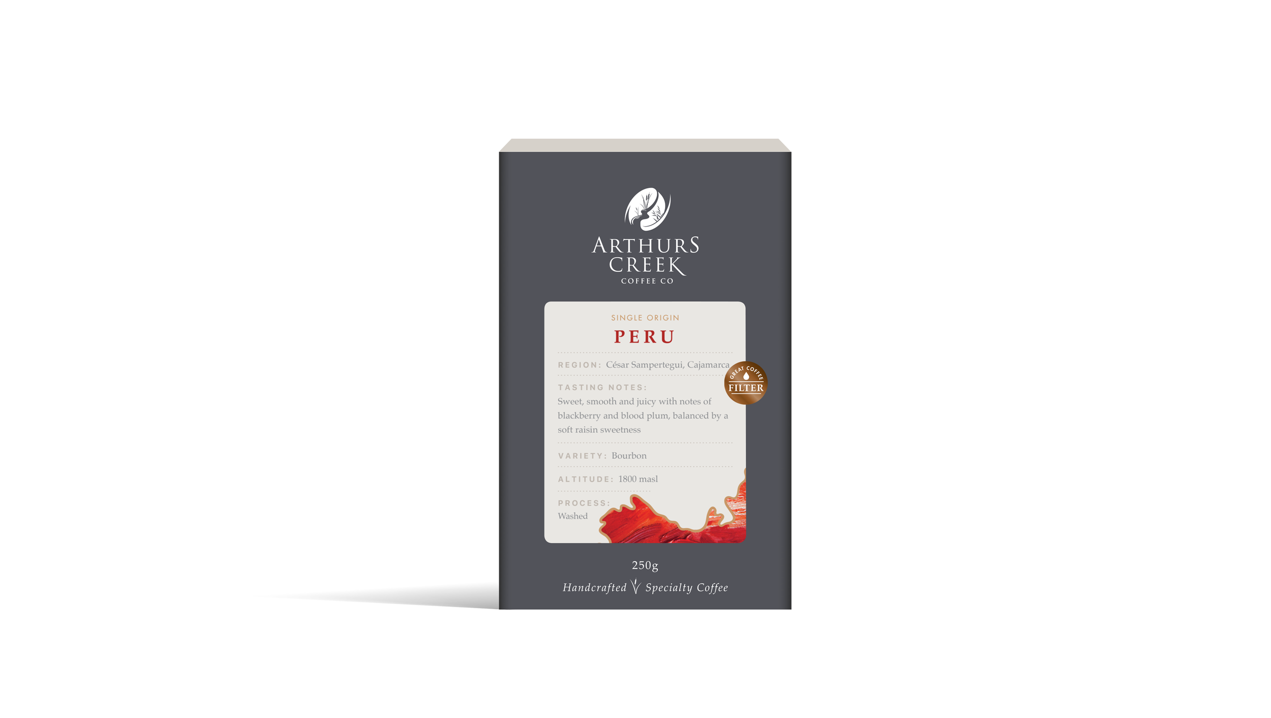 Peru: Aromas Del Valle, César Sampertegui, Washed - Filter Roast