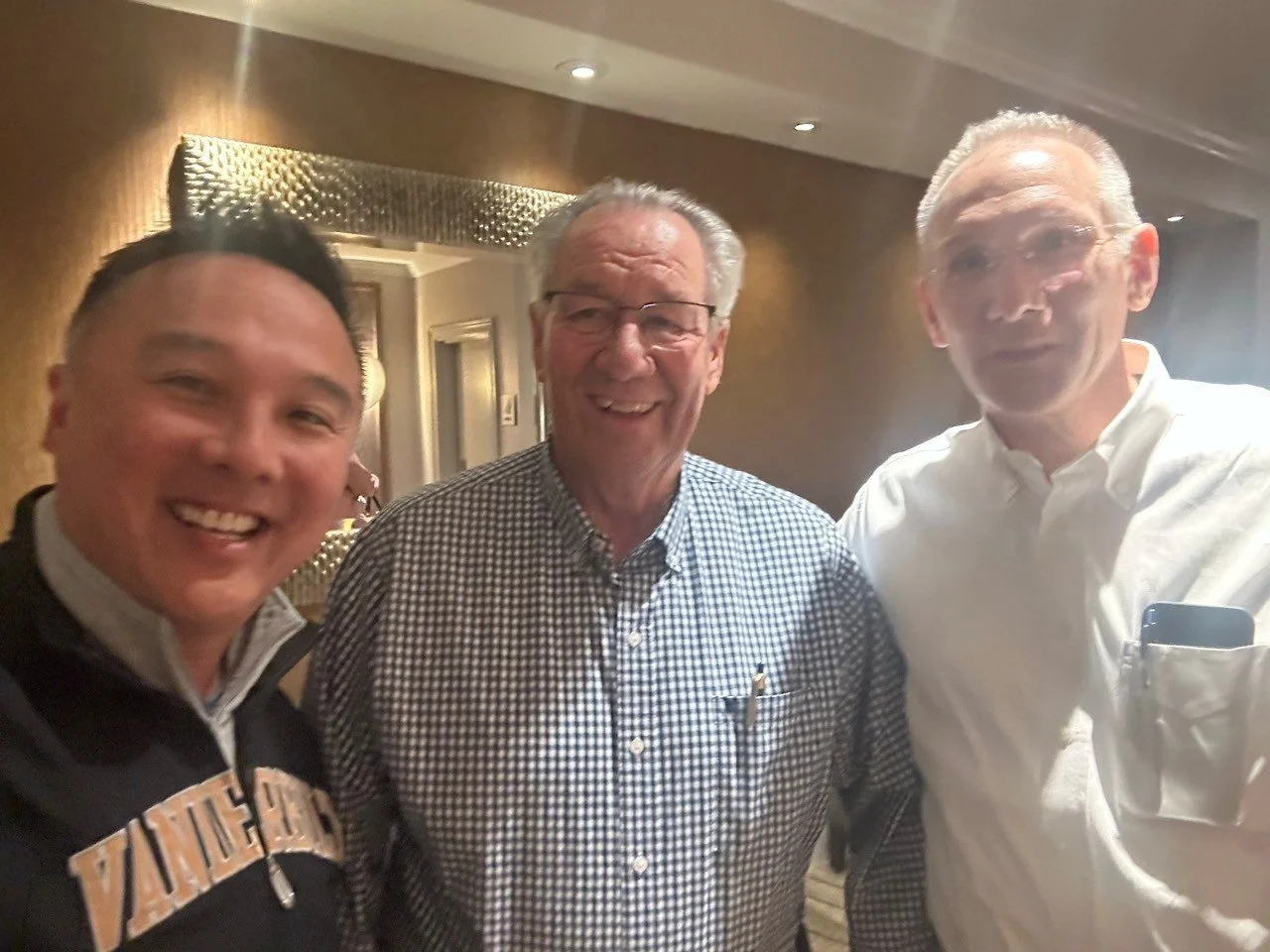 Dr. Roger McKinney, Dr. James Reed, and Dr. Bernard Sy