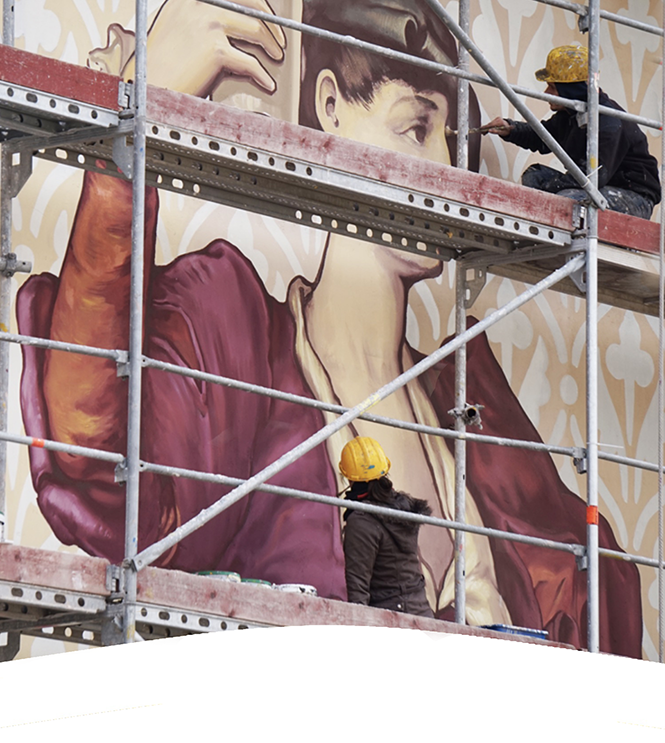 A Vertigo Murals Kft. professzionális tűzfalfestés és óriás falfestés megoldásokat kínál Budapesten és országszerte.