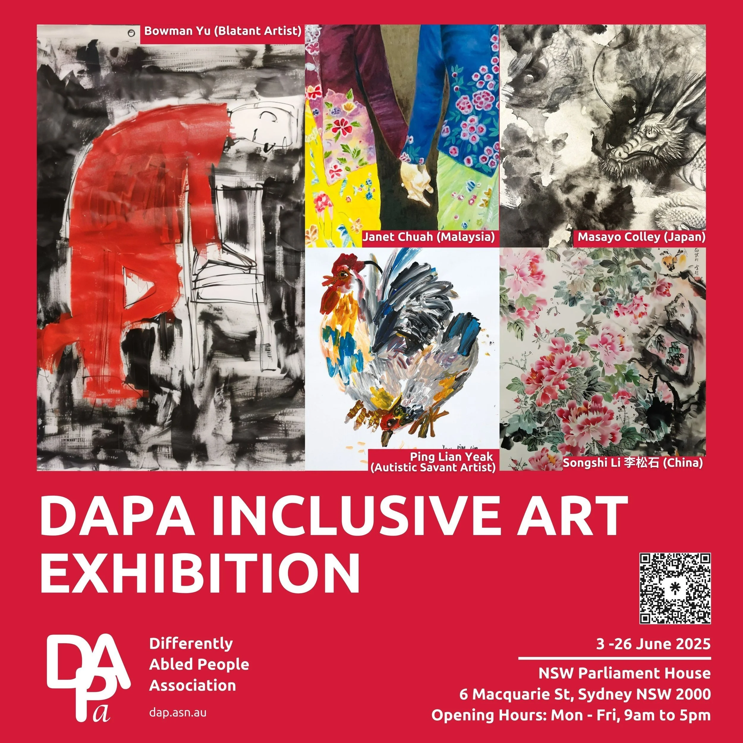 ART EXHIBITION FEATURING TWICE EXCEPTIONAL ARTISTS