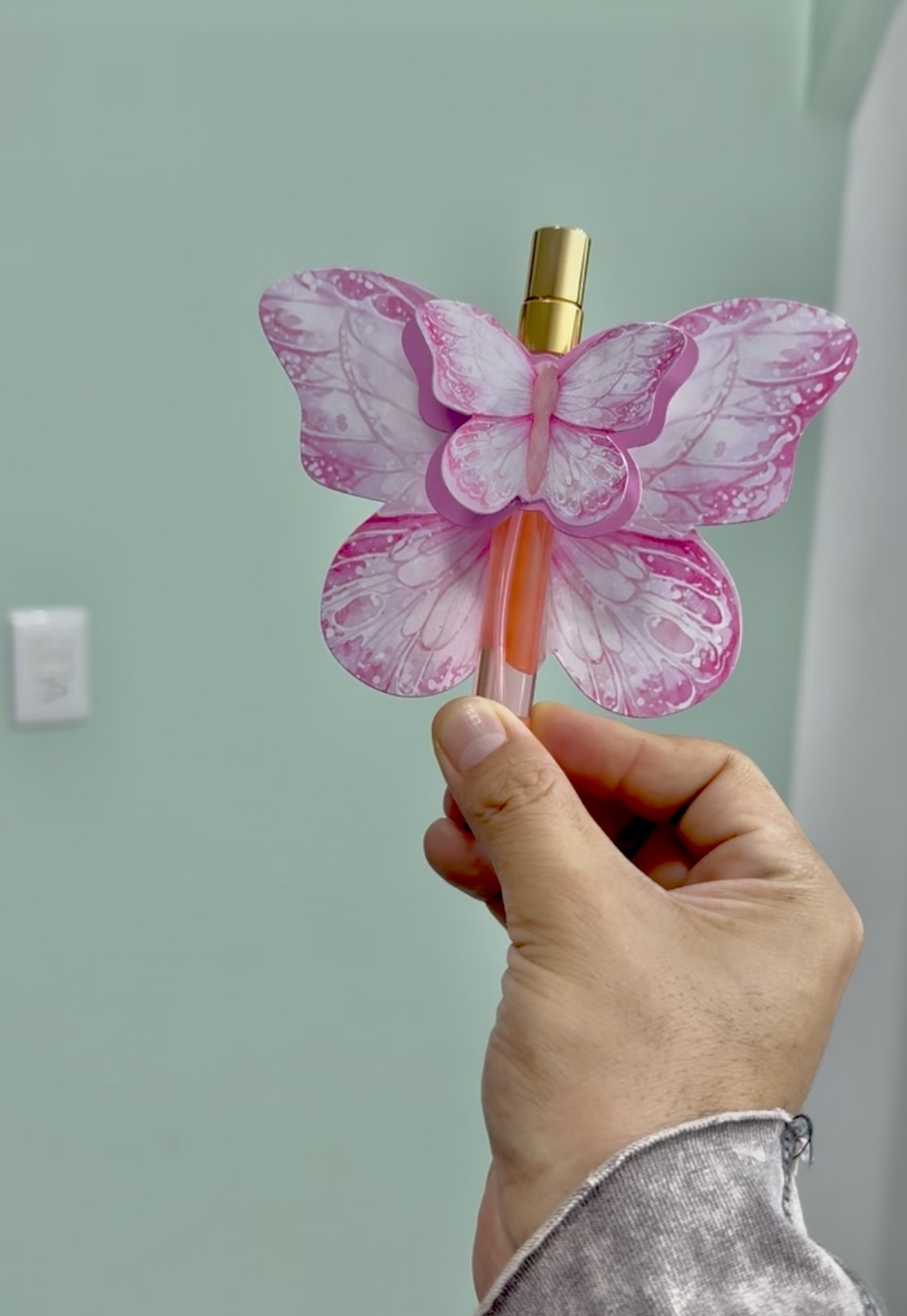 Butterfly Fragancias Mini Tag