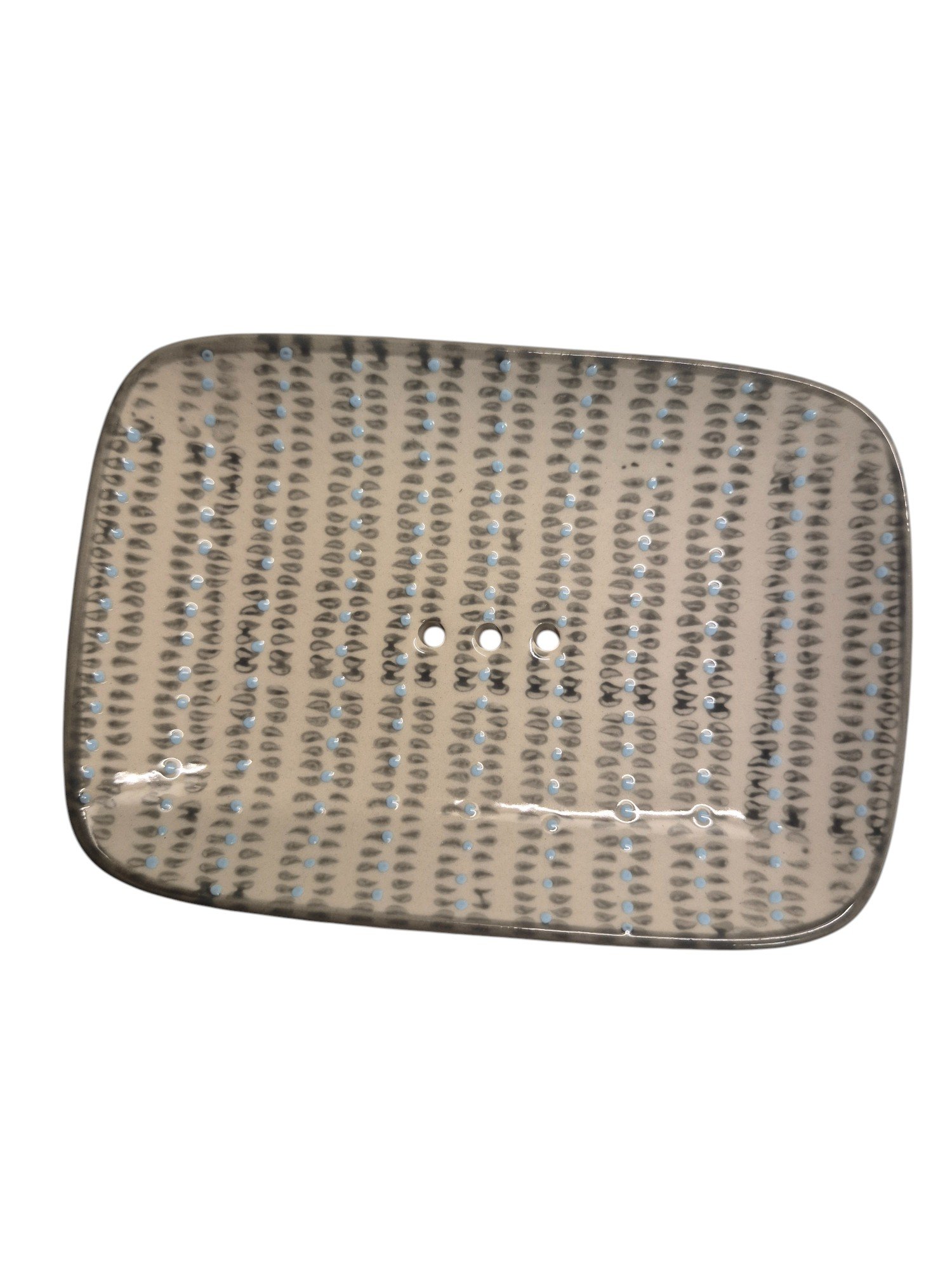 Seifenschale "Nordic rechteckig" von Tranquillo, mit Ablauf