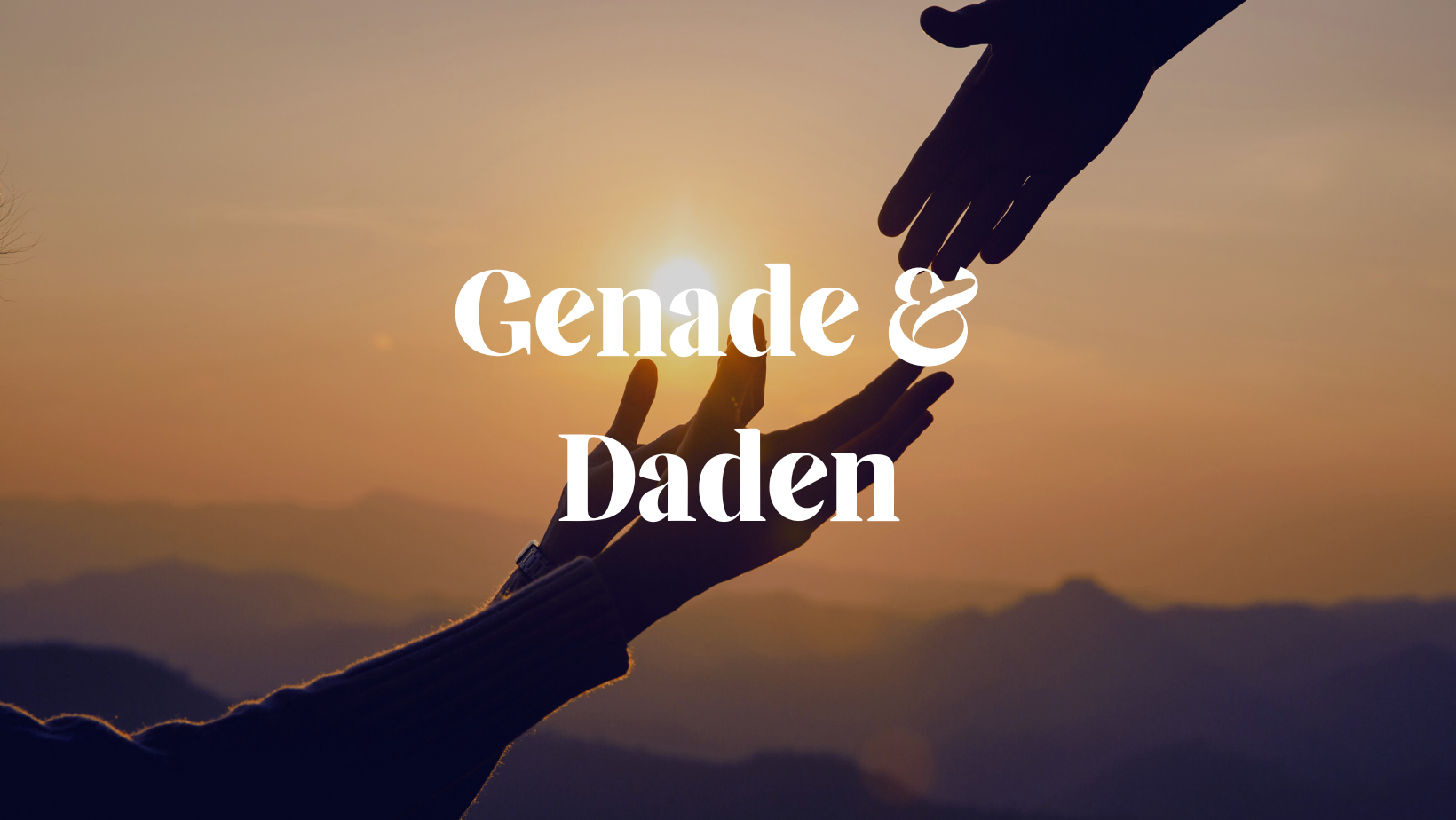 'Genade &amp; Daden'