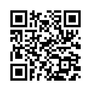 QR-code op een witte achtergrond.