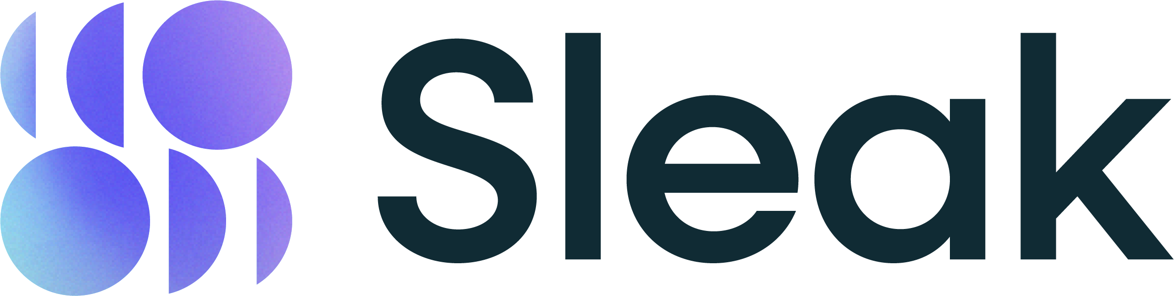 Das Logo von CIO SLED, bestehend aus sechs blau-violett Farbverläufen Kreisen auf der linken Seite und dem Schriftzug 'CIO SLED' auf der rechten Seite.