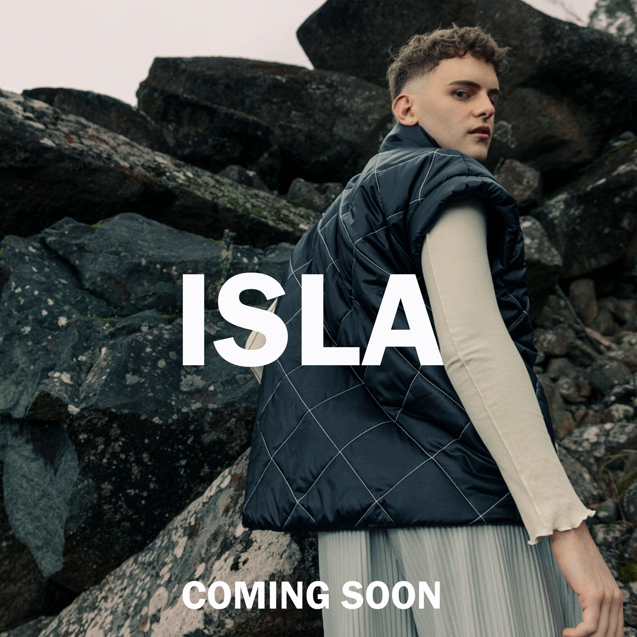 New website coming soon! Limited-edition ISLA outerwear in production for a May '23 drop. Sign up for exclusive access to pre-sale offers &amp; sales at isla.net.au 🤍