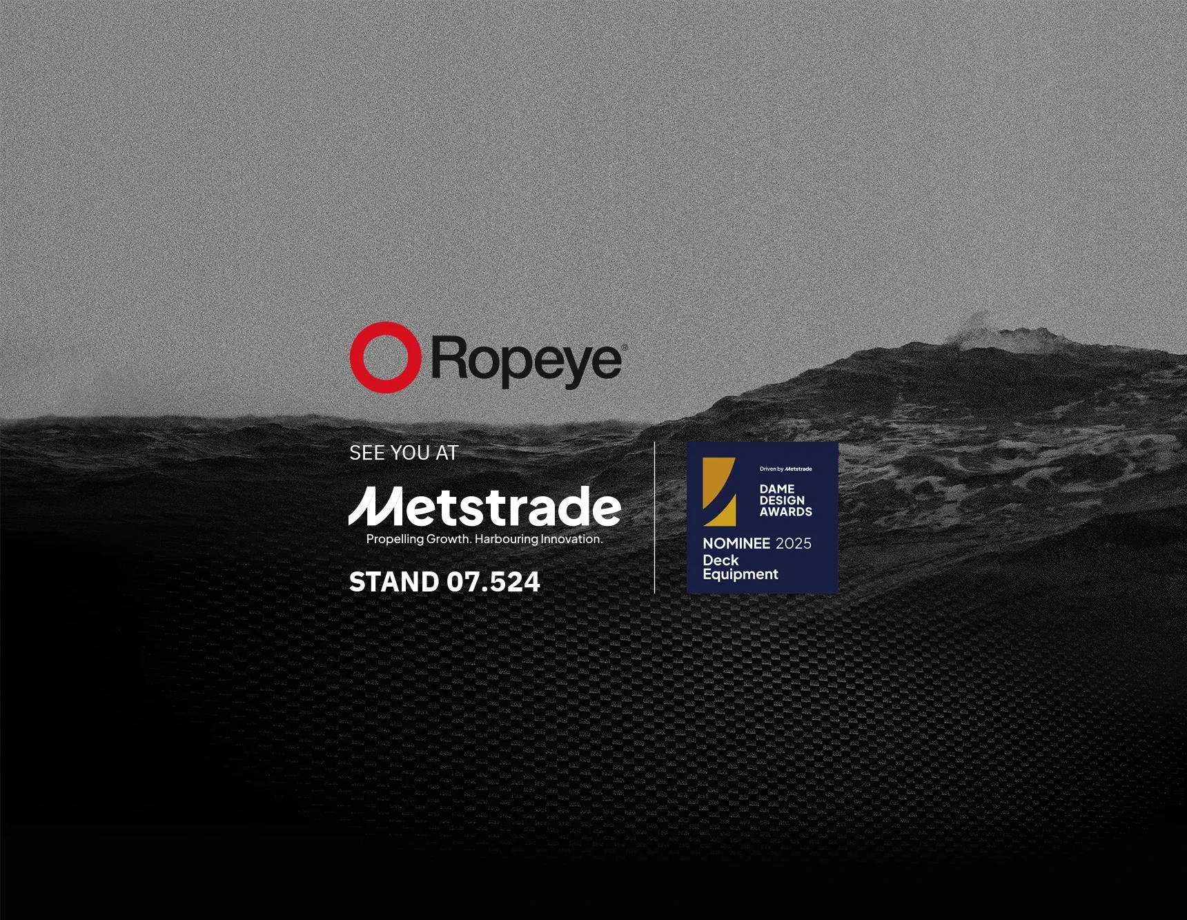 Ropeye at METSTRADE 2025: innovation and performance in marine rigging equipment
